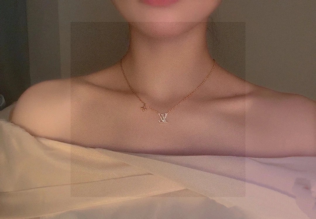 Louis Vuitton Pavé Logo Necklace - Comprehensive 9