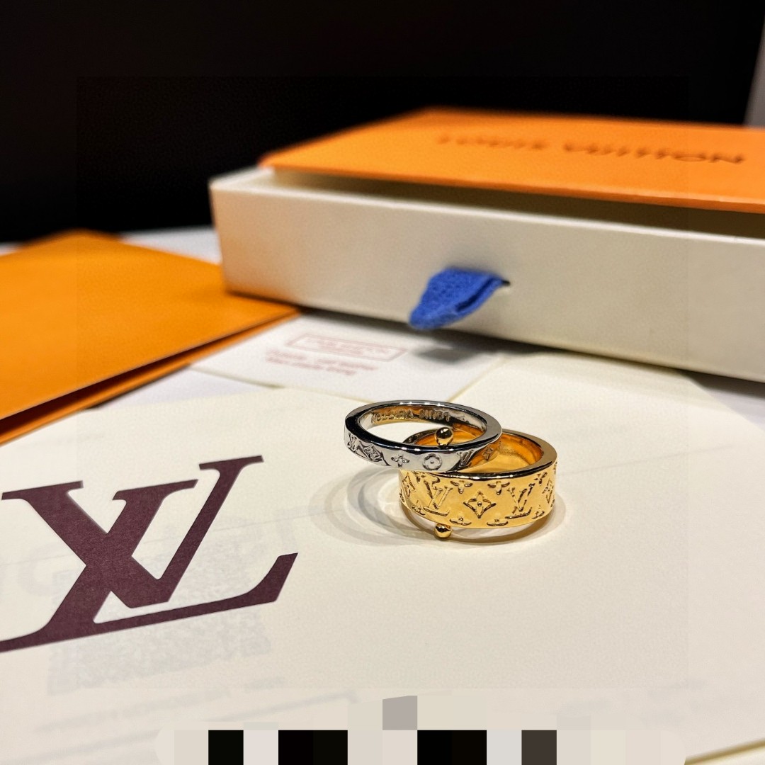 Louis Vuitton Two-Piece Ring Set - Comprehensive 3