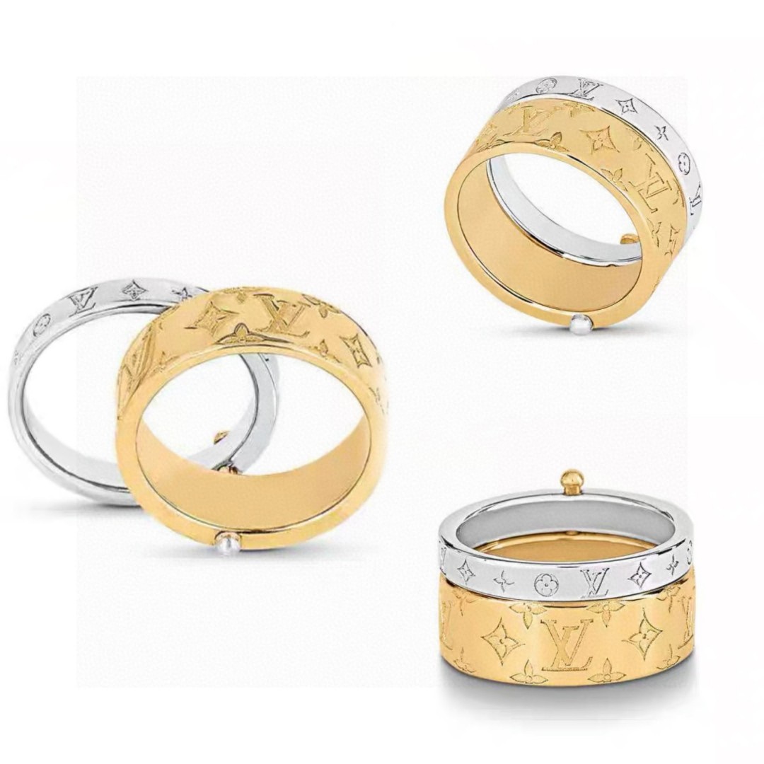 Louis Vuitton Two-Piece Ring Set - Comprehensive