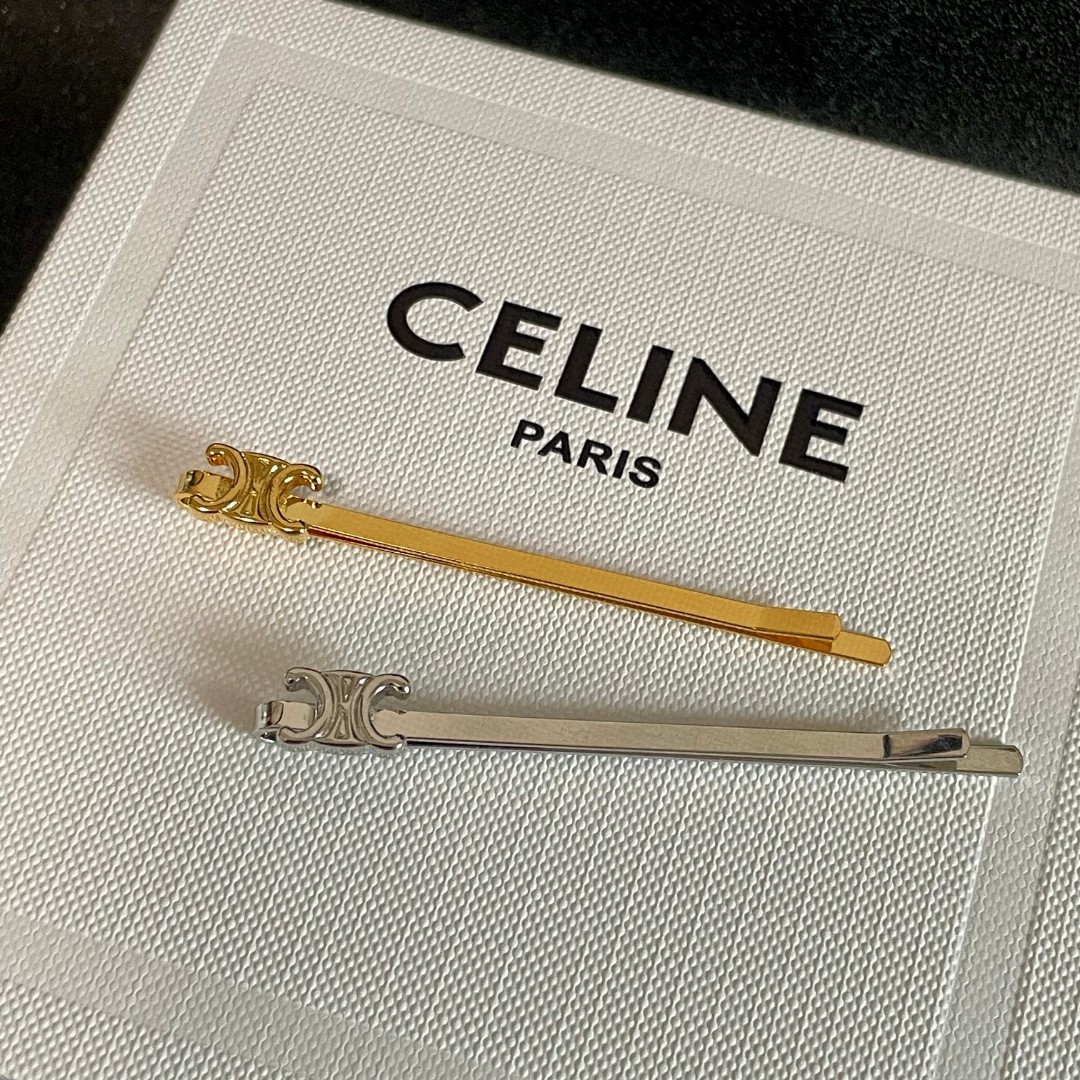 Bold Celine Hair Clips: Fashionable Set for Simple Style at ¥138 - 图片 8