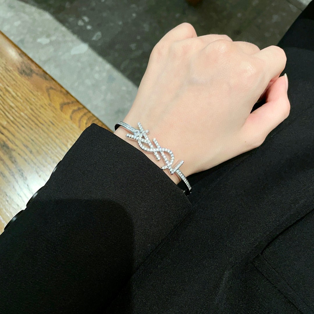 Saint Laurent Haute Couture Haute Couture Fine Jewelry Necklace Bracelet