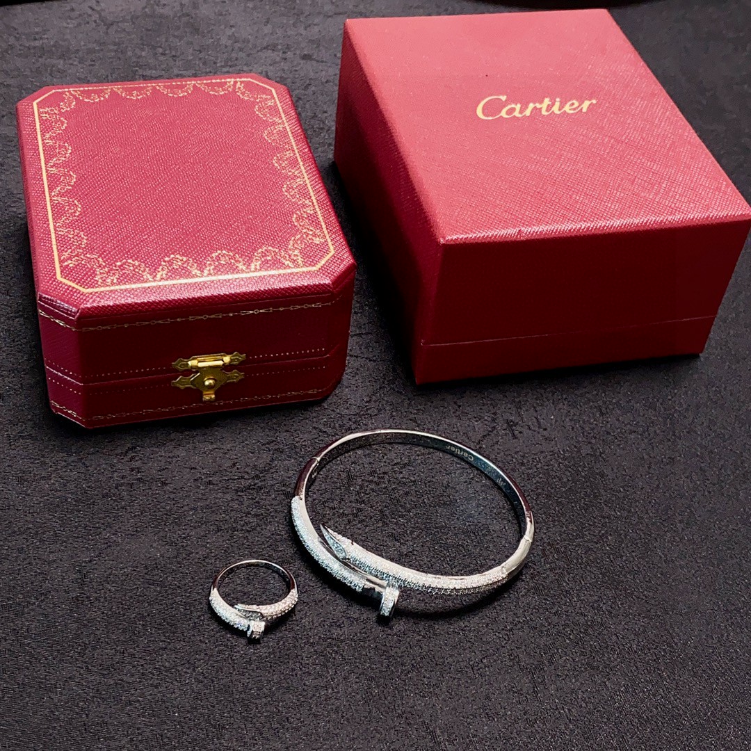 卡地亚 Cartier 传世高定珠宝耳环项链戒指首饰 #84C13962 8