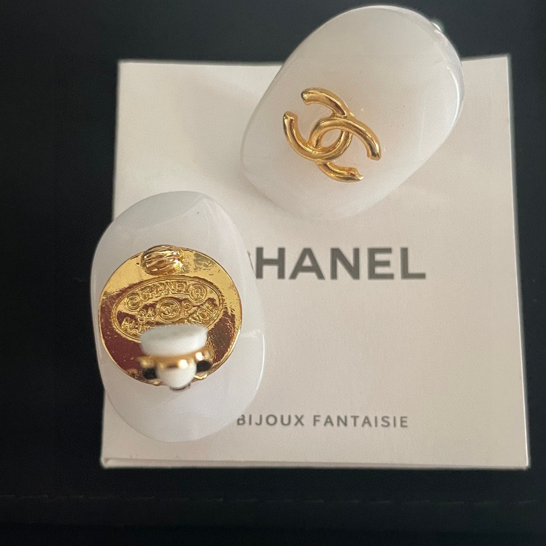 Chanel 耳夹CHANEl小香风不用打耳洞的耳环