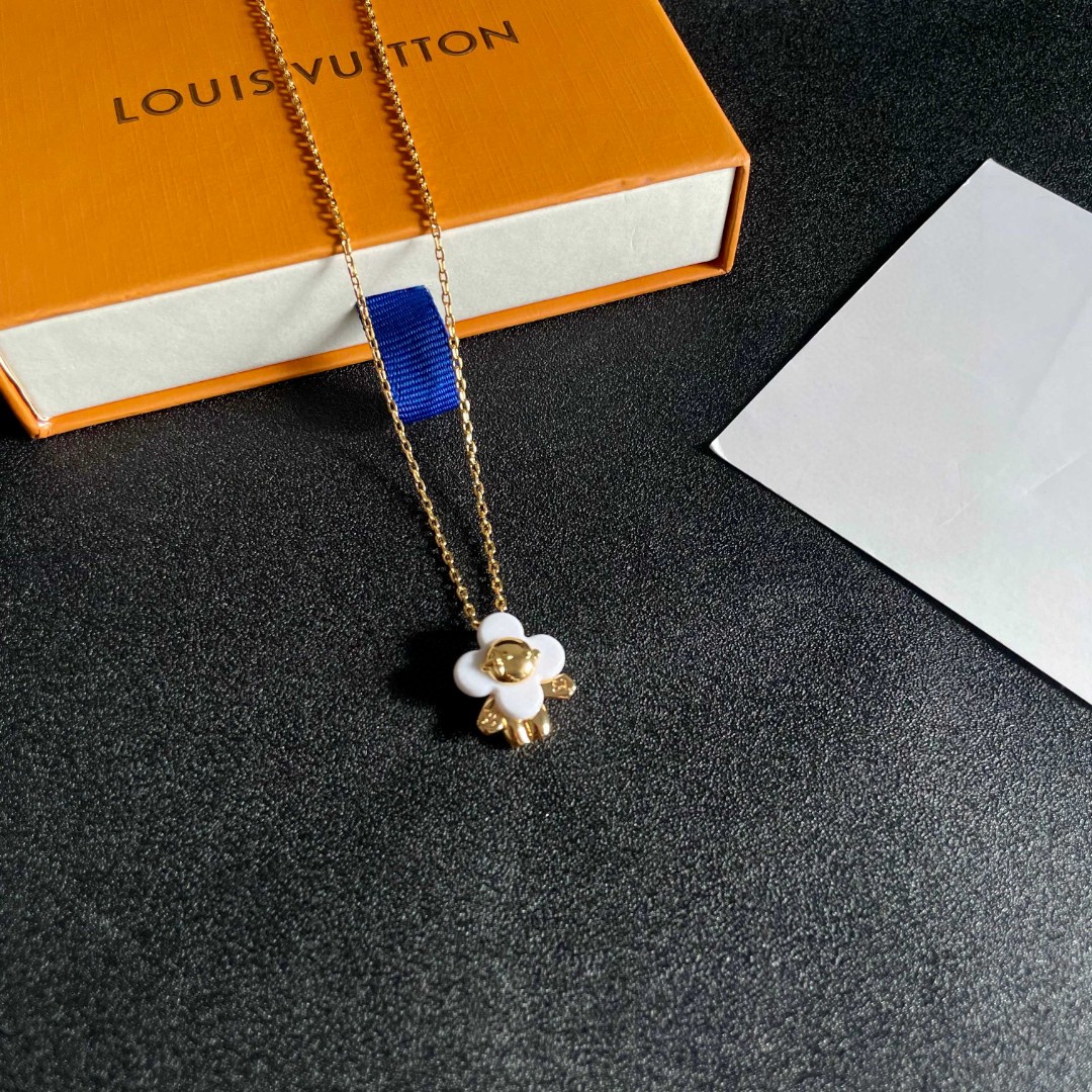 💥💥Louis Vuitton 路易威登 设计独特 (用LV经典之作图形理念)👋好看🧚‍♀️项链 超级无