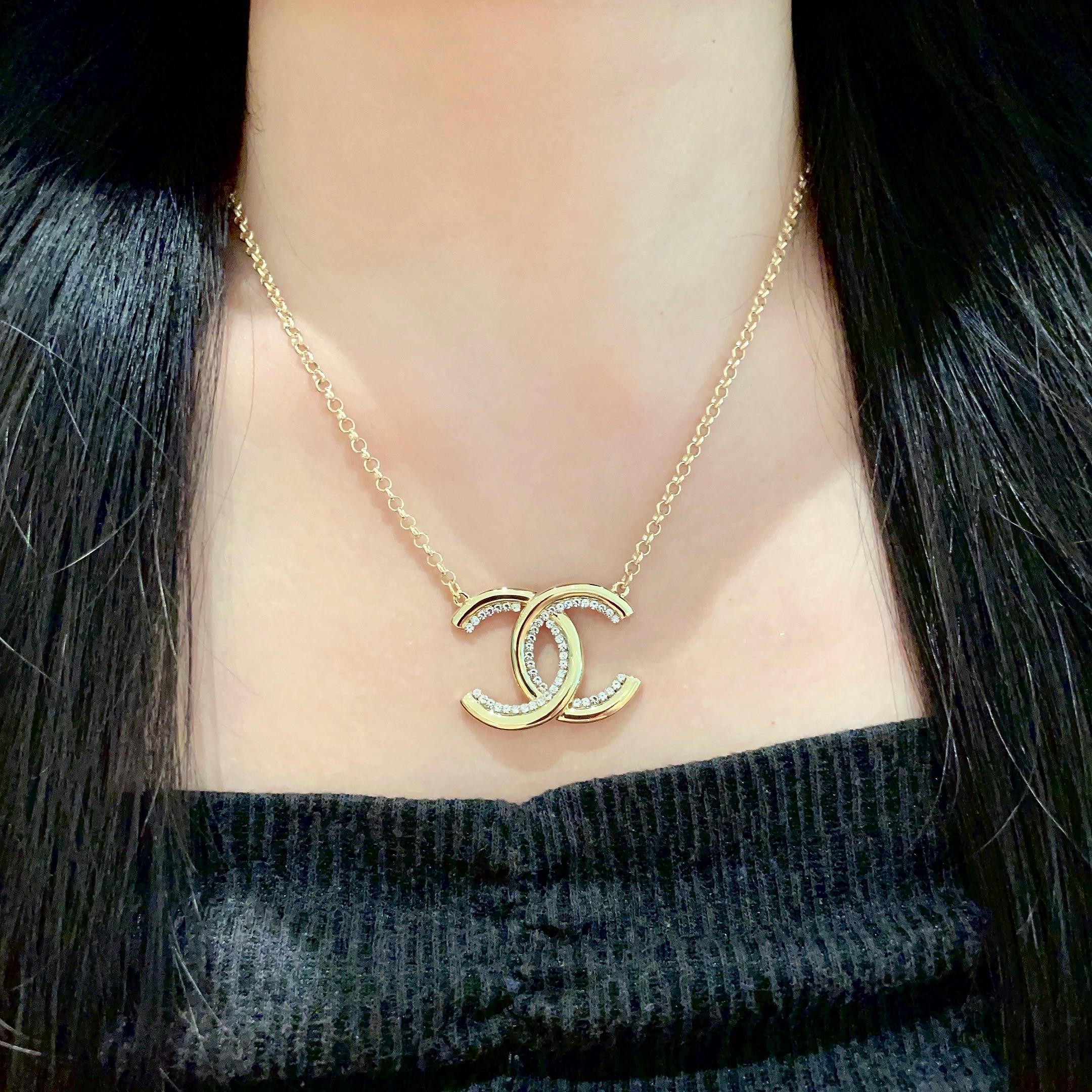  Chanel香奈儿 中古 项链👀小香家的款式真心无需多介绍😘🎶每一款都超好看，精致大方，非常显气质