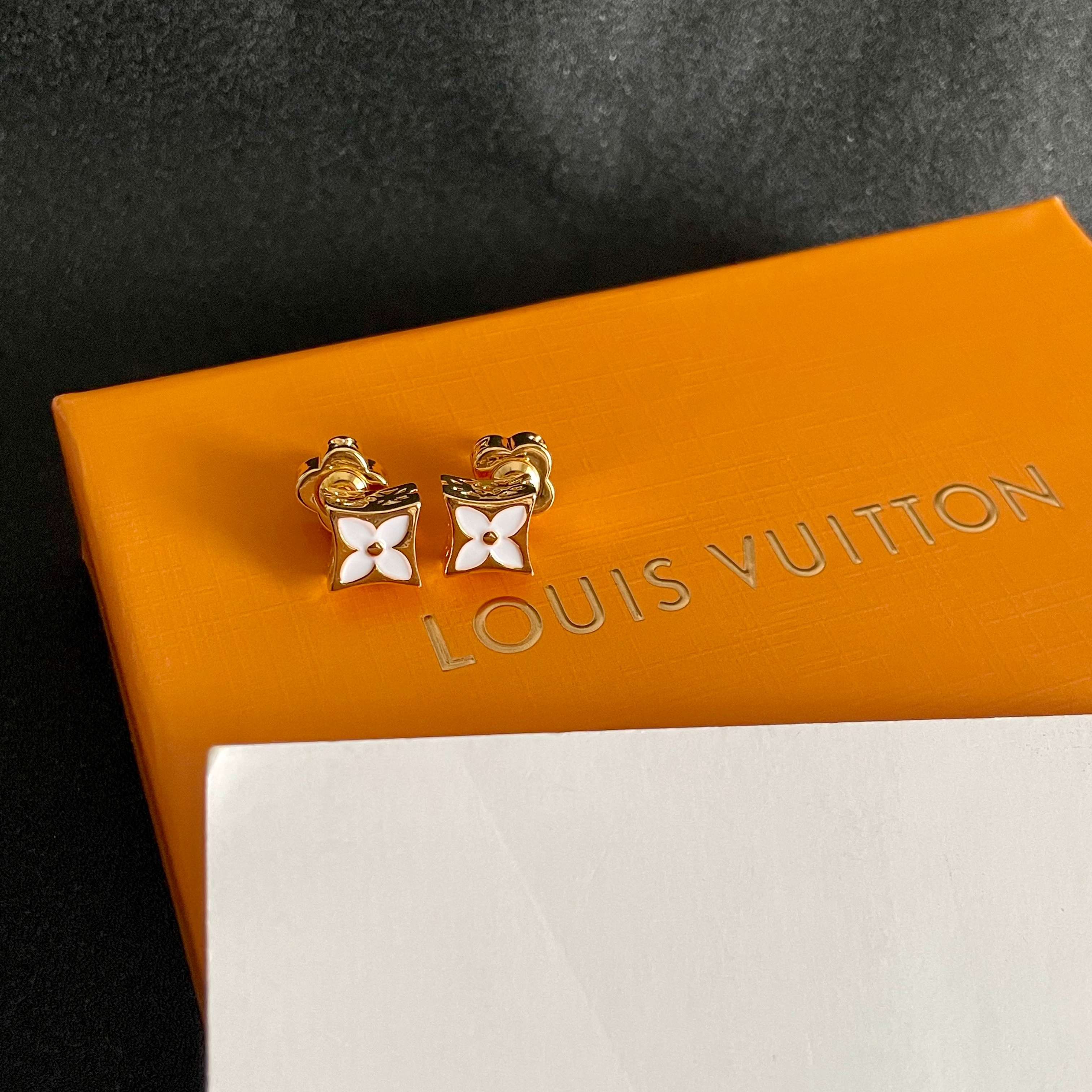 👑Lv 路易威登 2025年早春新品耳钉 经典老花耳环 超精工cnc工艺技术 上身美美哒 特别适合夏日搭