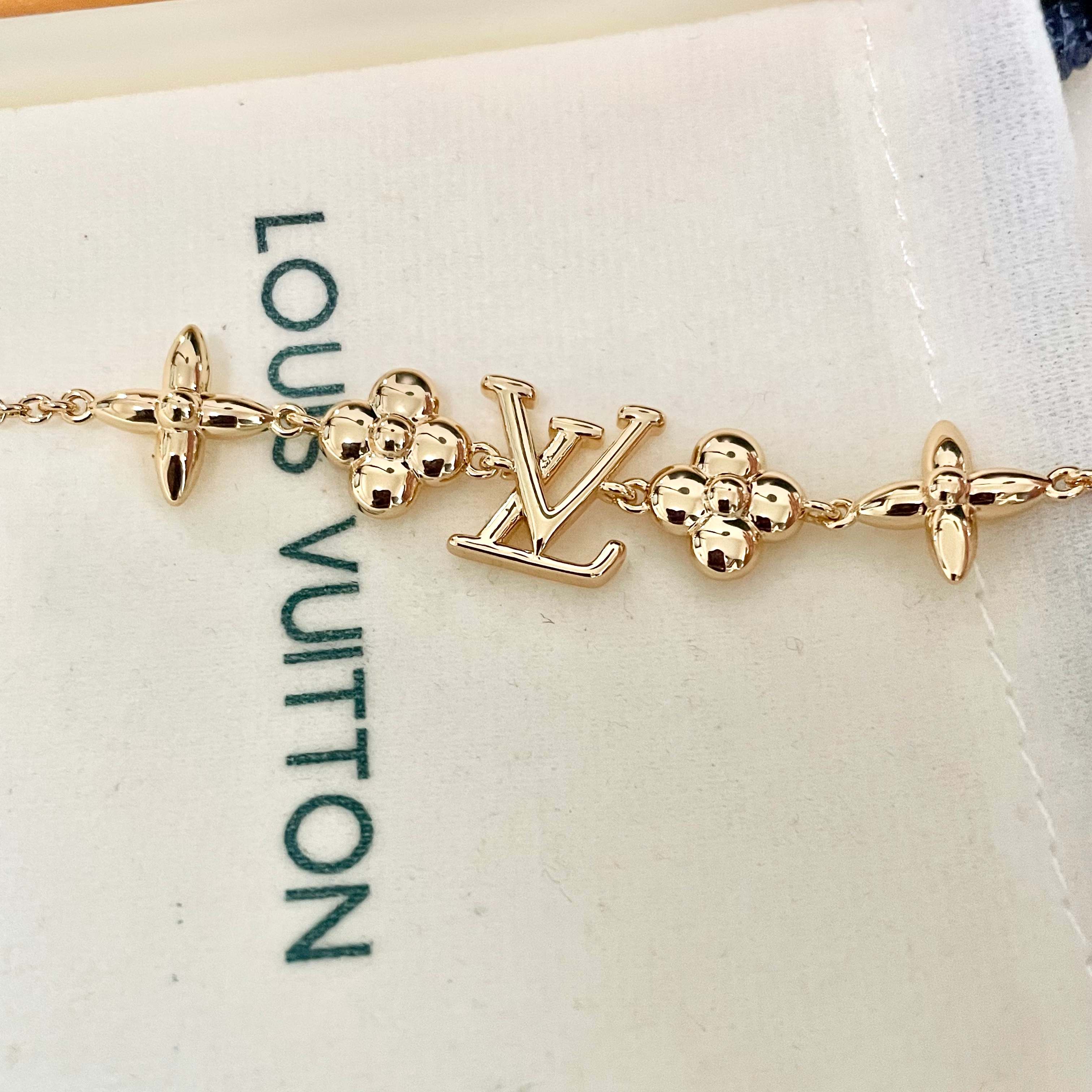 💥💥Louis Vuitton 路易威登 设计独特 (用LV经典之作图形理念)👋好看🧚‍♀️手链  超级