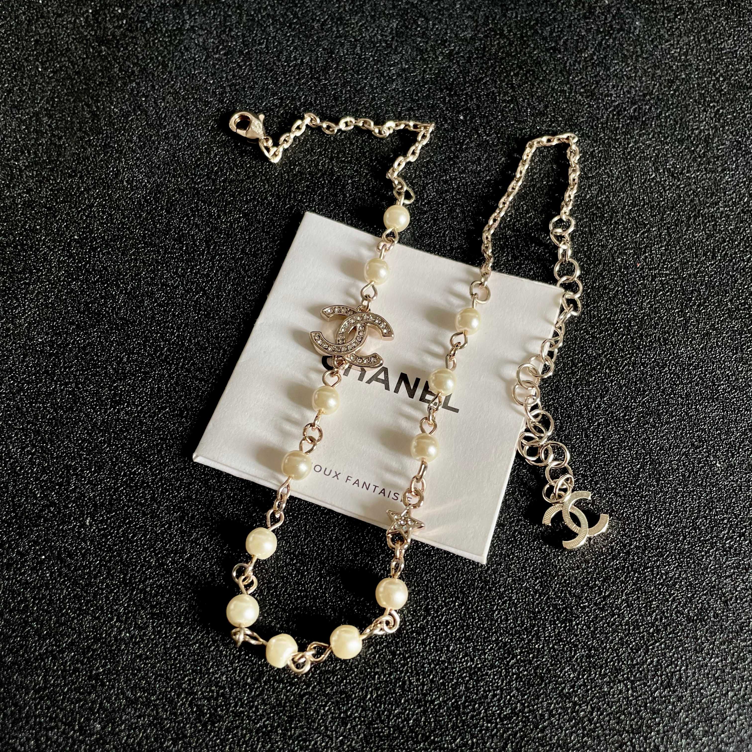  Chanel香奈儿 中古 项链👀小香家的款式真心无需多介绍😘🎶每一款都超好看，精致大方，非常显气质