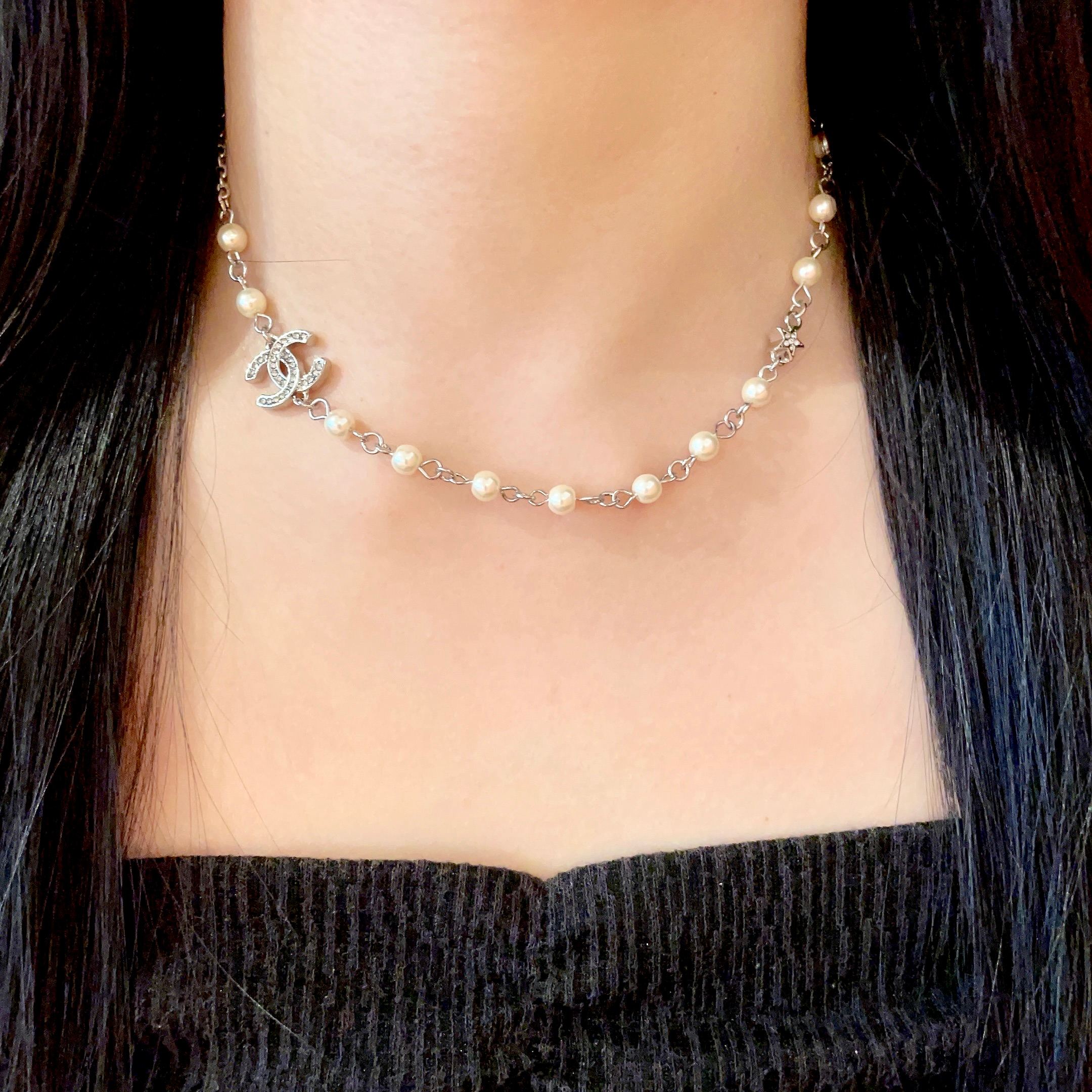  Chanel香奈儿 中古 项链👀小香家的款式真心无需多介绍😘🎶每一款都超好看，精致大方，非常显气质