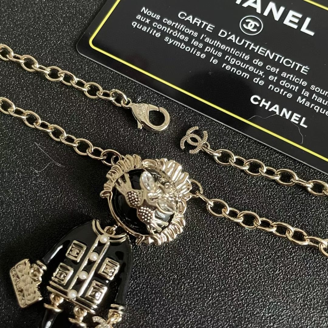  Chanel香奈儿 中古 项链👀小香家的款式真心无需多介绍😘🎶每一款都超好看，精致大方，非常显气质.