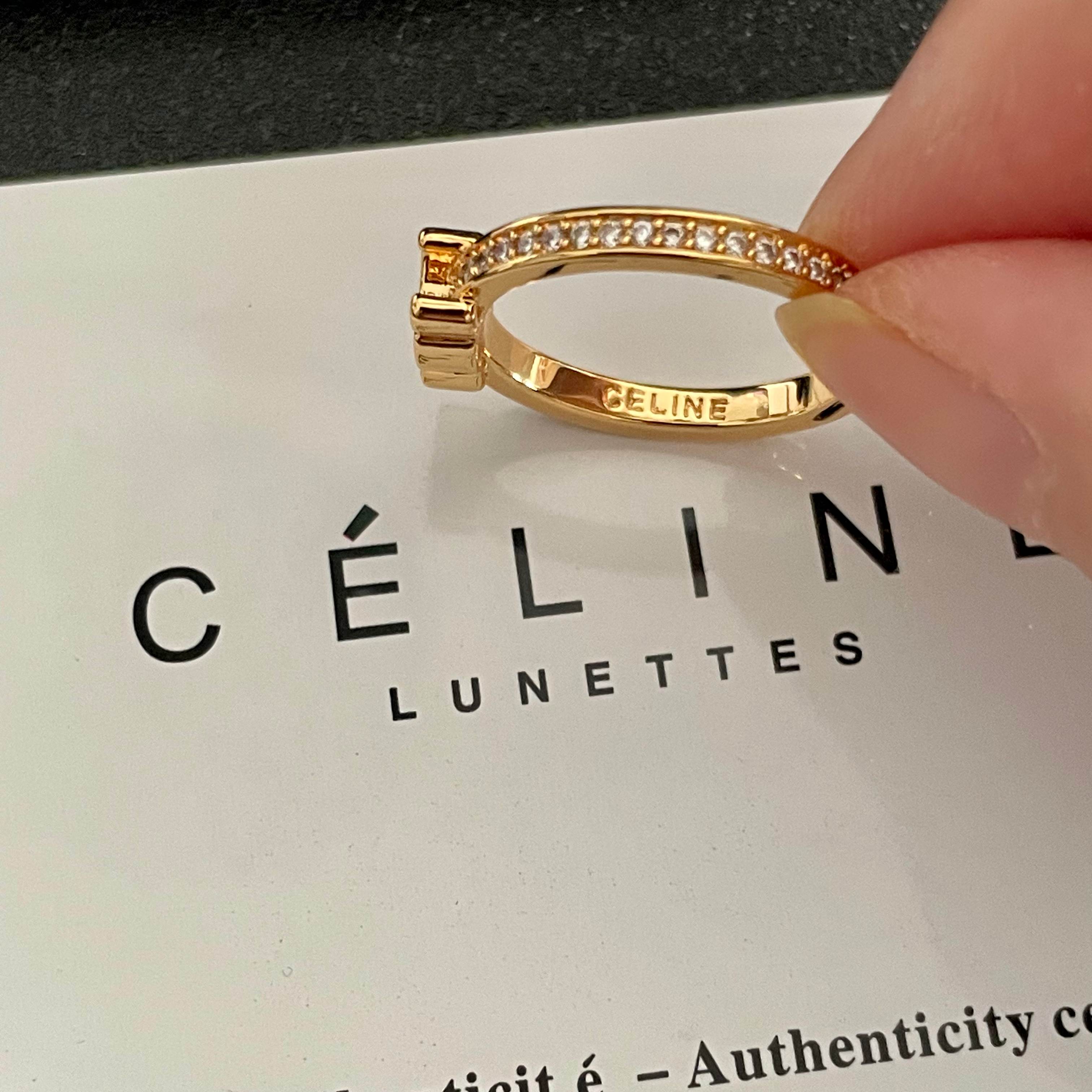 P220 Celine, Celine, Celine, the ring, has been a bold design of a stylist in fashion - 图片 7