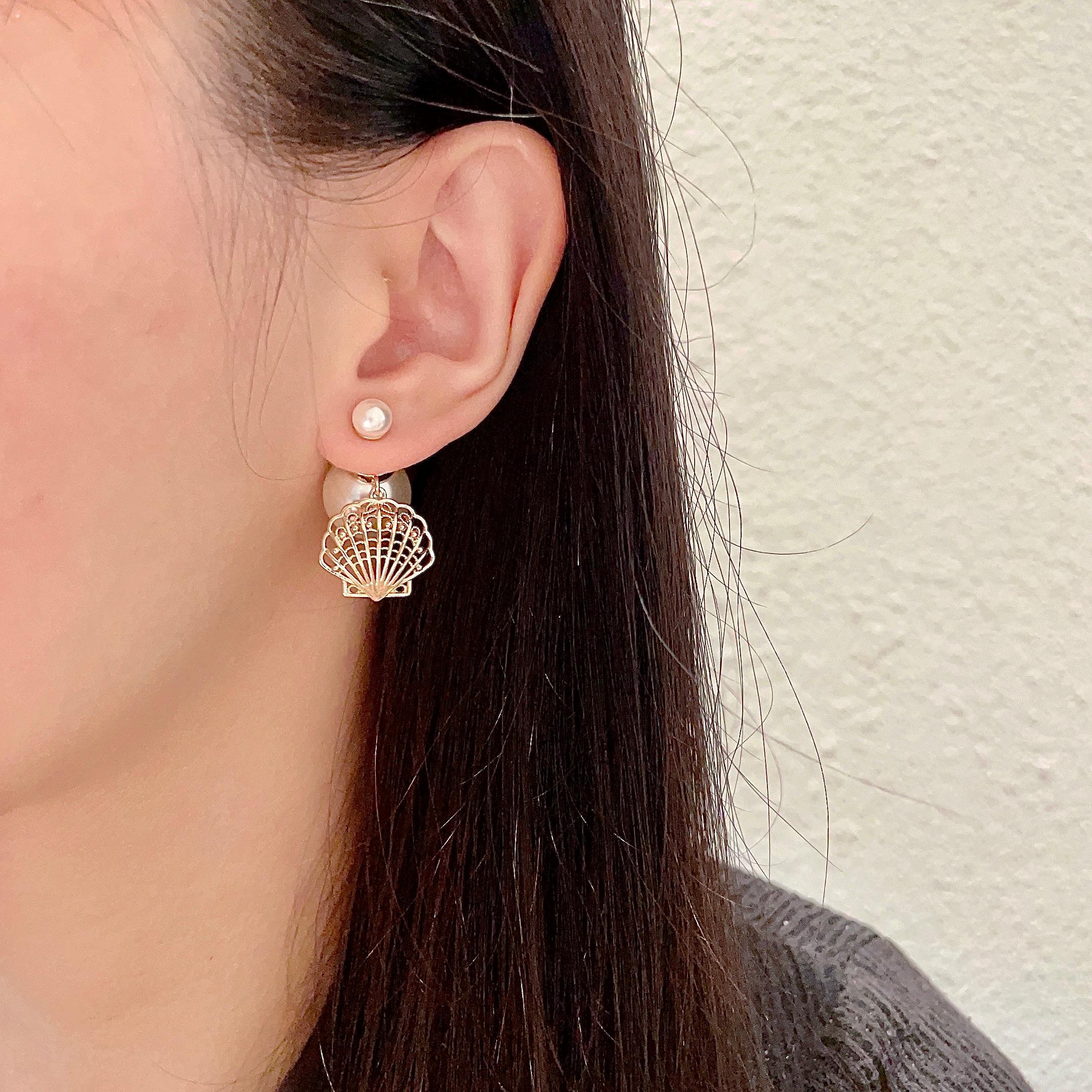 👑Dior 迪奥 中古 耳环 专柜一致上新 精选原版一致 黄铜材质 甜美气质高