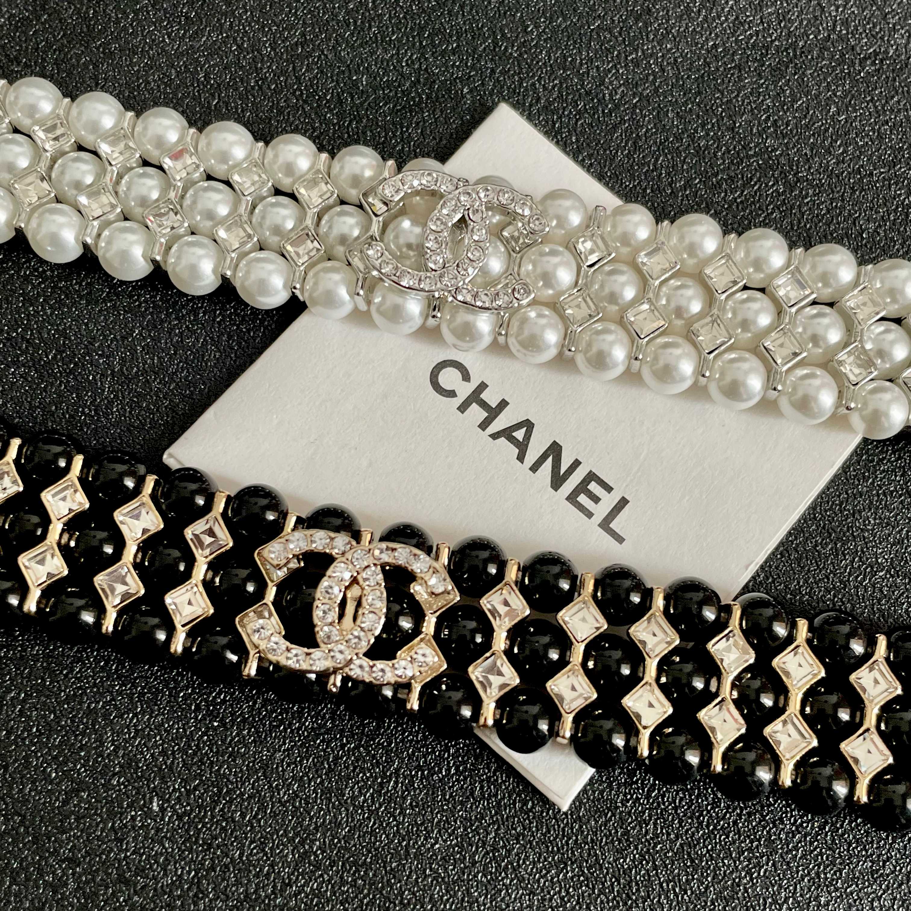  Chanel香奈儿 中古 双C项链👀小香家的款式真心无需多介绍😘🎶每一款都超好看，精致大方，非常显气质