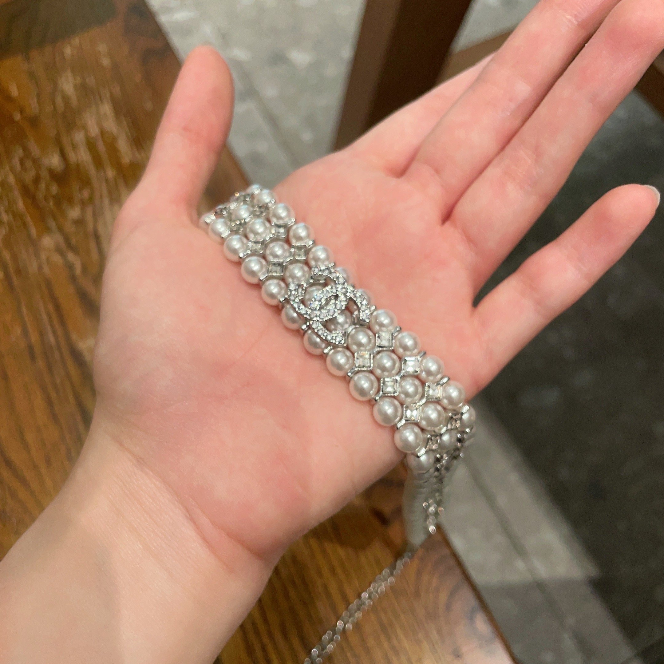  Chanel香奈儿 中古 双C项链👀小香家的款式真心无需多介绍😘🎶每一款都超好看，精致大方，非常显气质