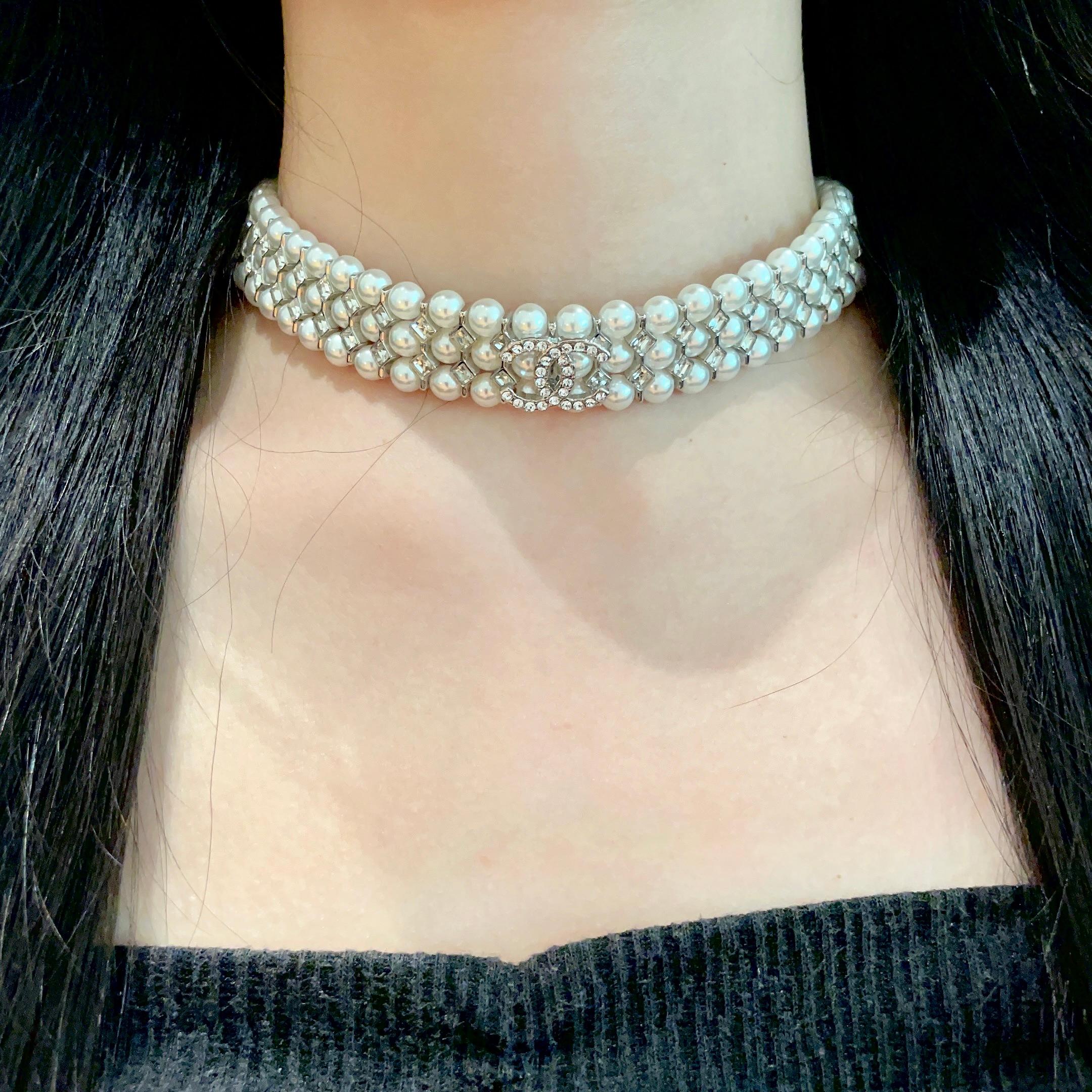  Chanel香奈儿 中古 双C项链👀小香家的款式真心无需多介绍😘🎶每一款都超好看，精致大方，非常显气质