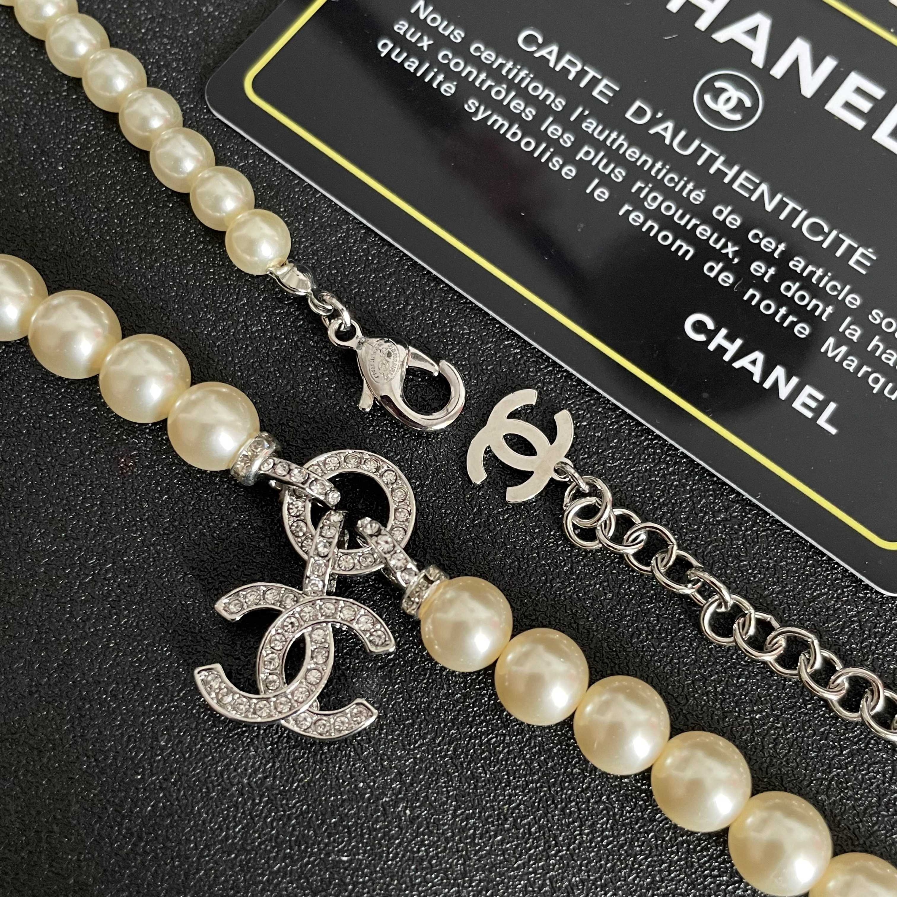  Chanel香奈儿 中古 双C项链👀小香家的款式真心无需多介绍😘🎶每一款都超好看，精致大方，非常显气质