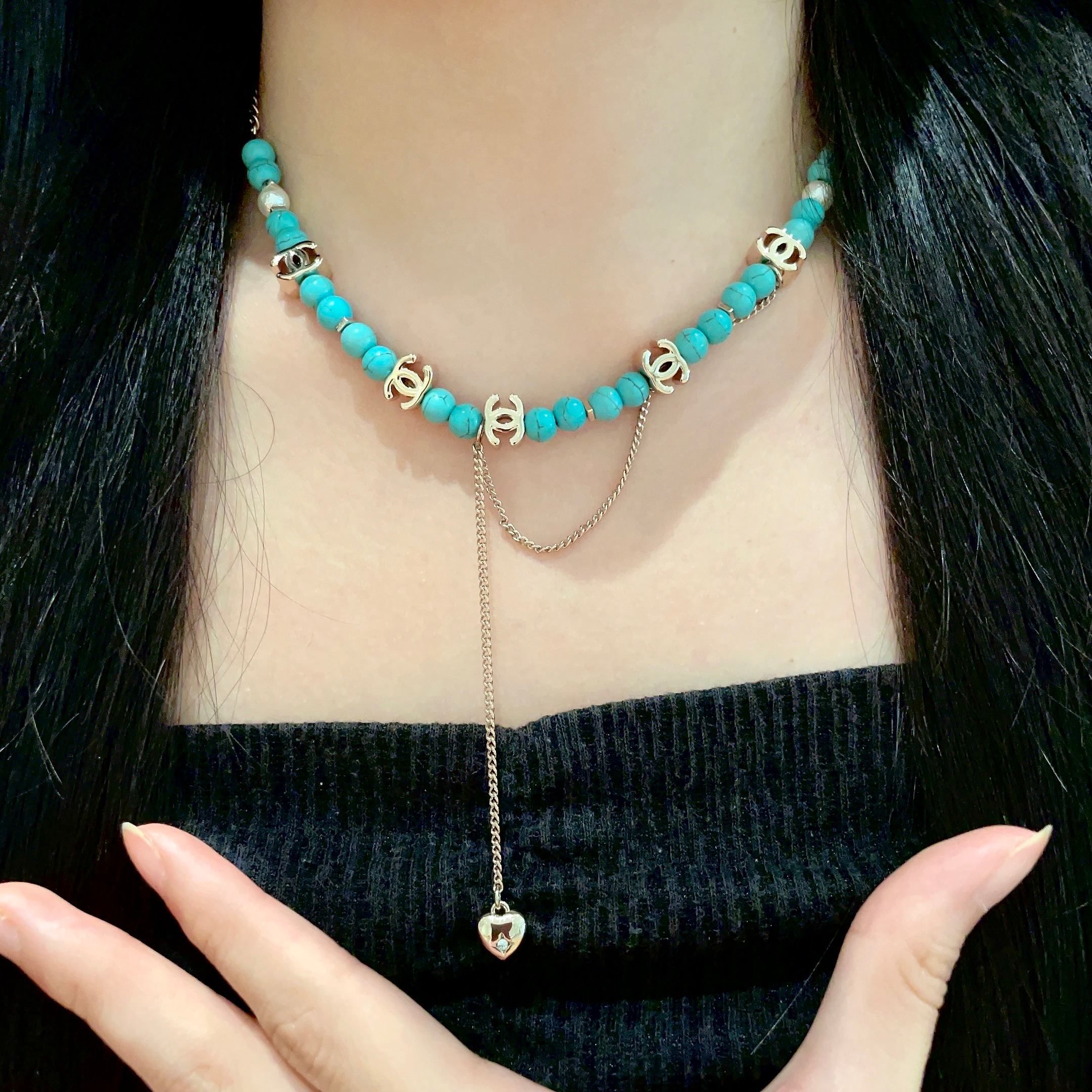 Chanel香奈儿 中古 项链👀小香家的款式真心无需多介绍😘🎶每一款都超好看，精致大方，非常显气质