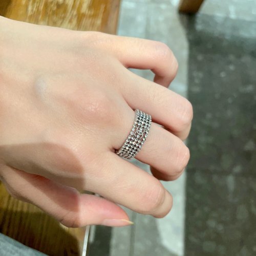 Chanel Style Double C Ring - Elegant, Minimalist Design for Women 1 Chanel Style Double C Ring - Elegant, Minimalist Design for Women