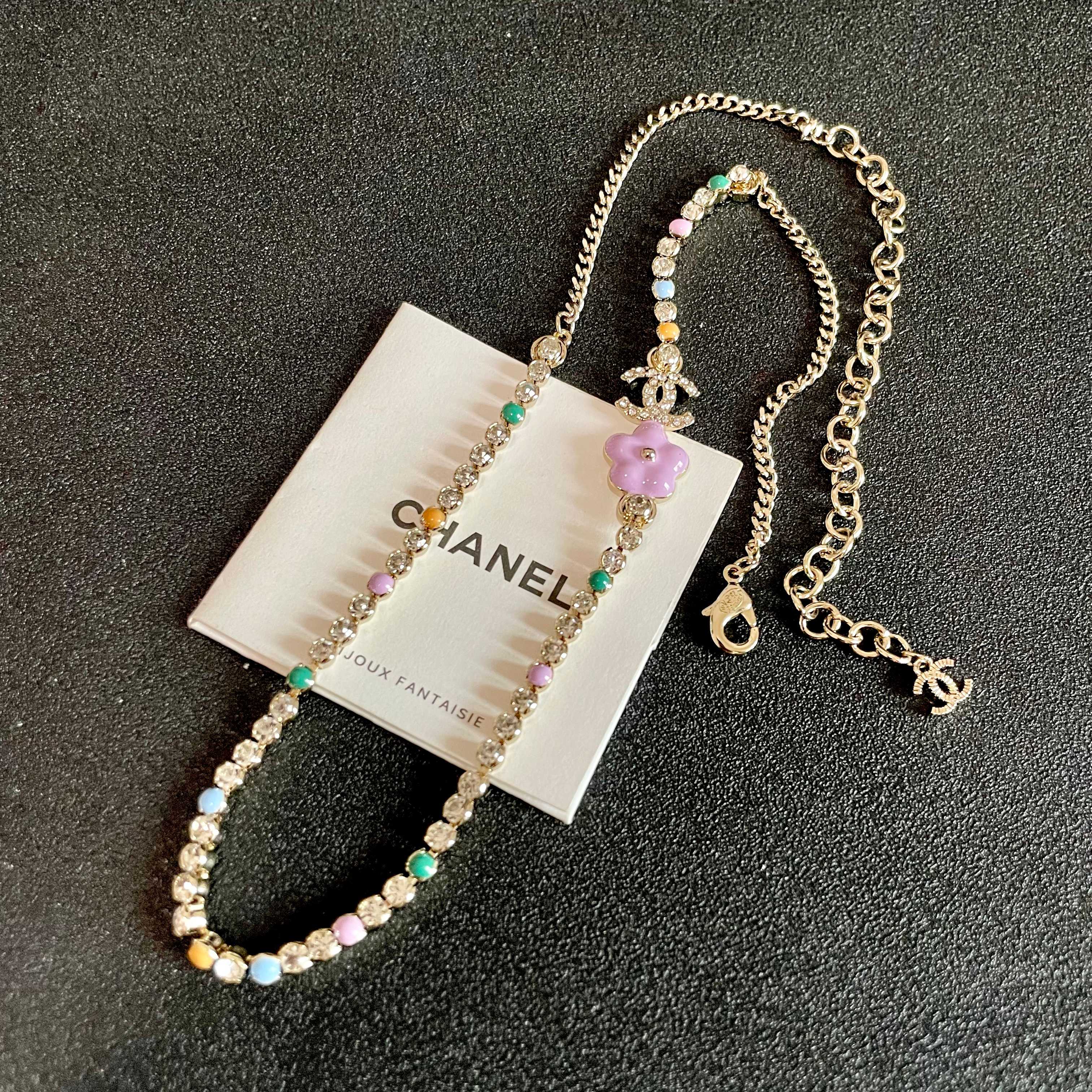 Chanel香奈儿 中古 项链👀小香家的款式真心无需多介绍😘🎶每一款都超好看，精致大方，非常显气质