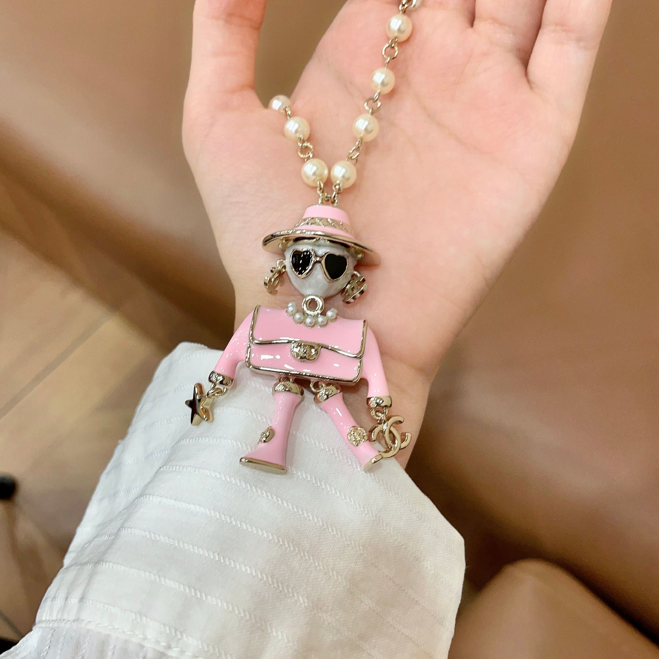 Chanel香奈儿 中古 项链👀小香家的款式真心无需多介绍😘🎶每一款都超好看，精致大方，非常显气质.