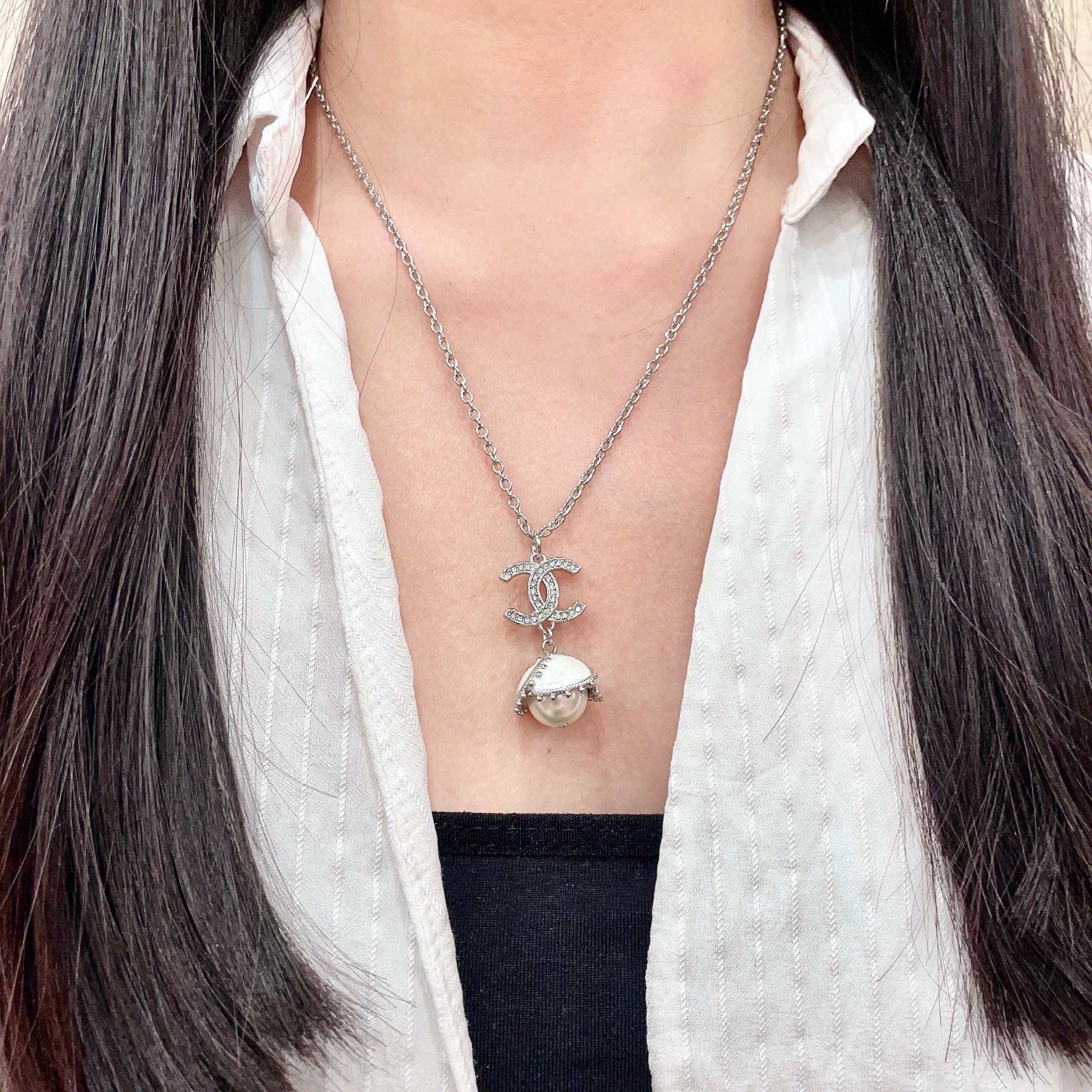 Chanel香奈儿 中古 项链👀小香家的款式真心无需多介绍😘🎶每一款都超好看，精致大方，非常显气质