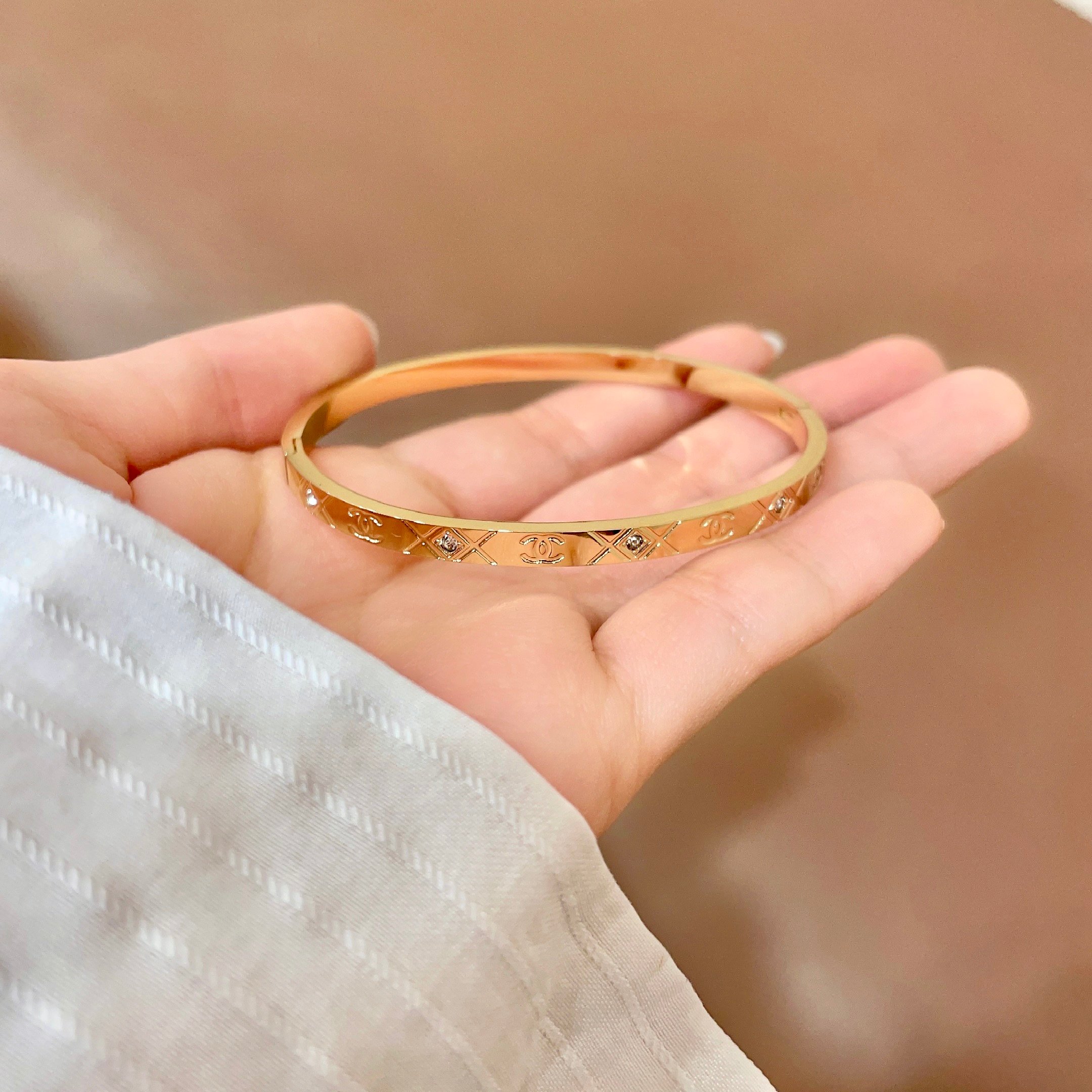 香奈儿 Chanel 高定典藏高定典雅奢华珠宝首饰项链手链戒指 #D704E9F0 3
