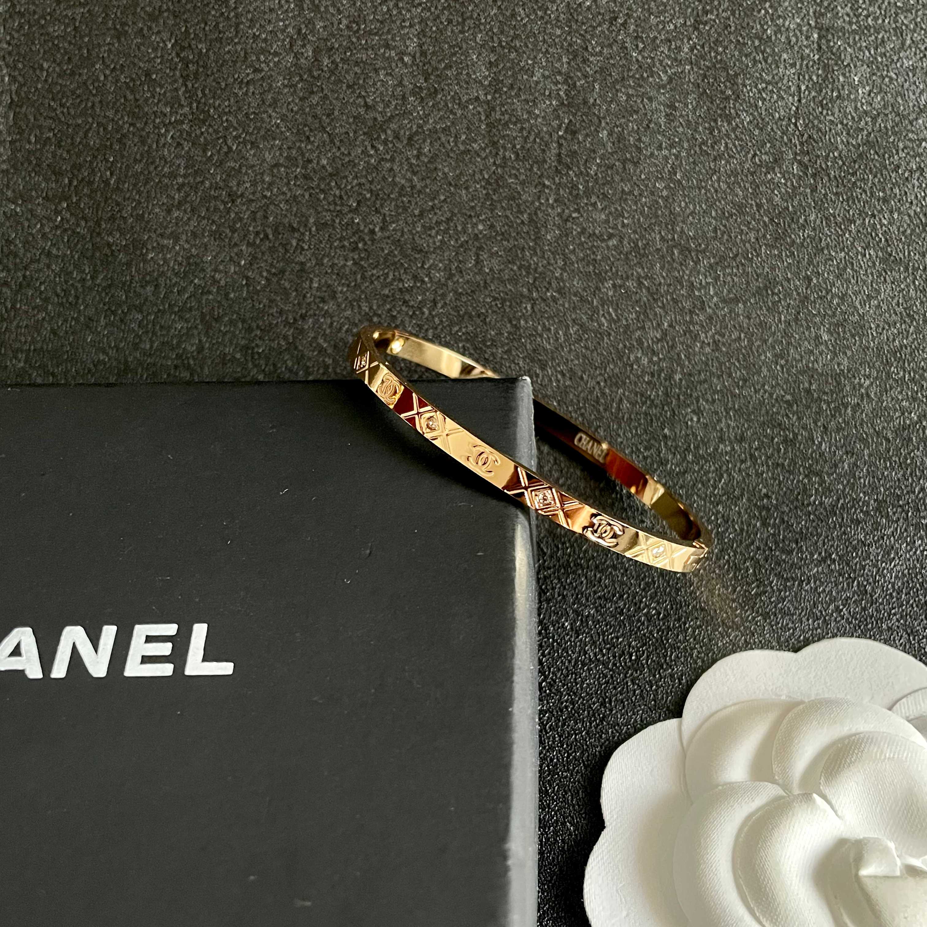 香奈儿 Chanel 高定典藏高定典雅奢华珠宝首饰项链手链戒指 #D704E9F0 9