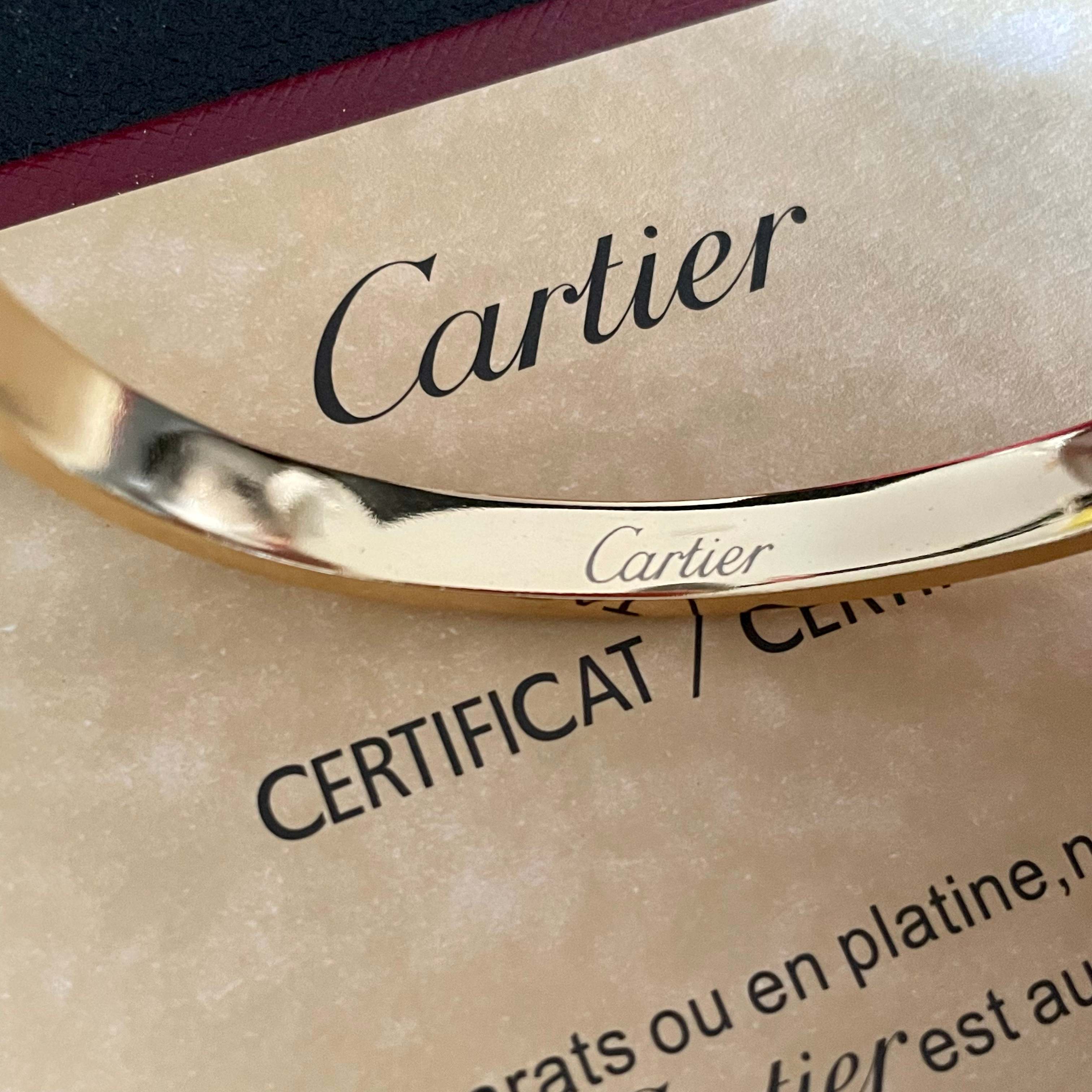 Cartier Jewelry New Cartier Cartier Cartier 18k logo 360 ！ — photo 7