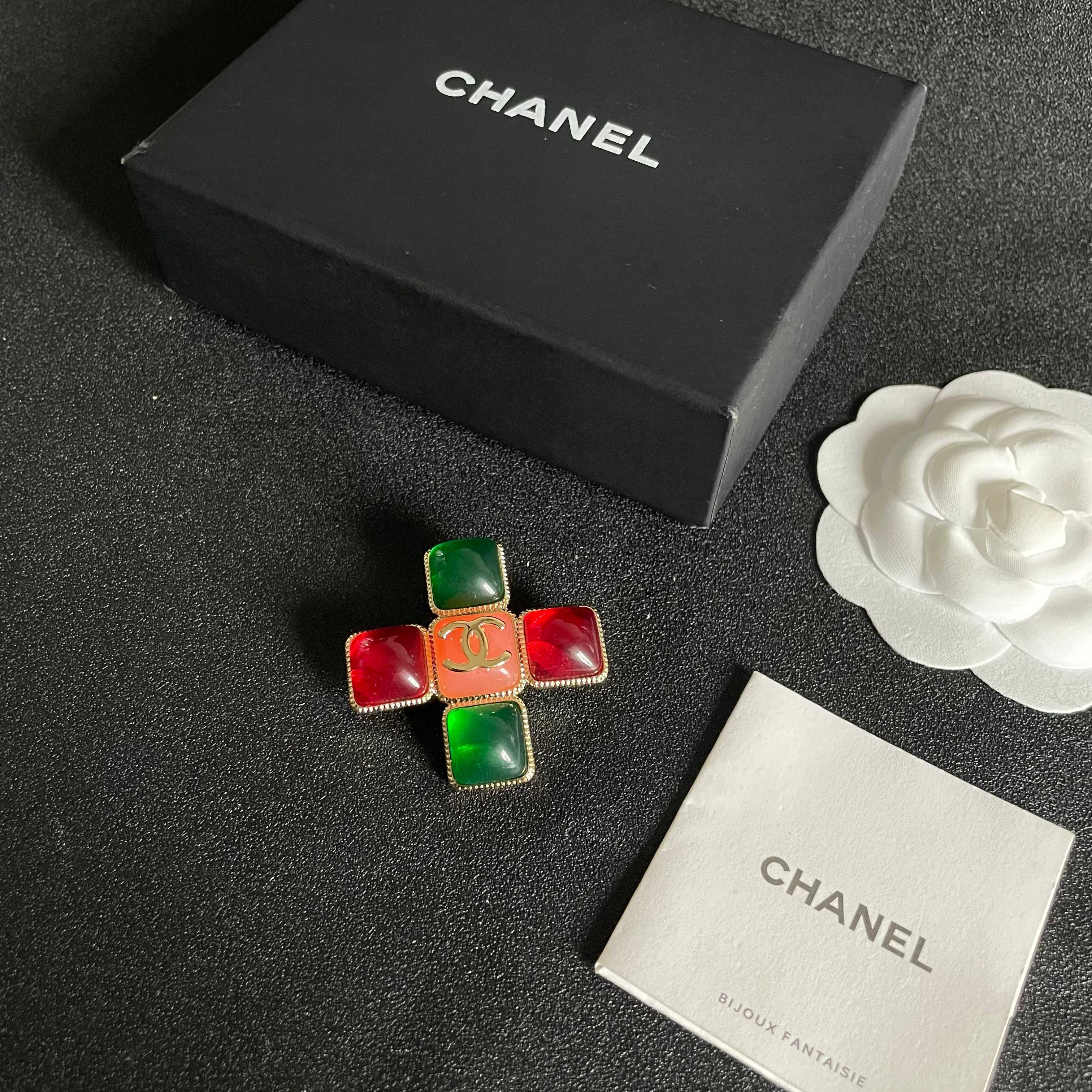 香奈儿 Chanel 传世高定珠宝耳环项链戒指首饰 #367AD492 5