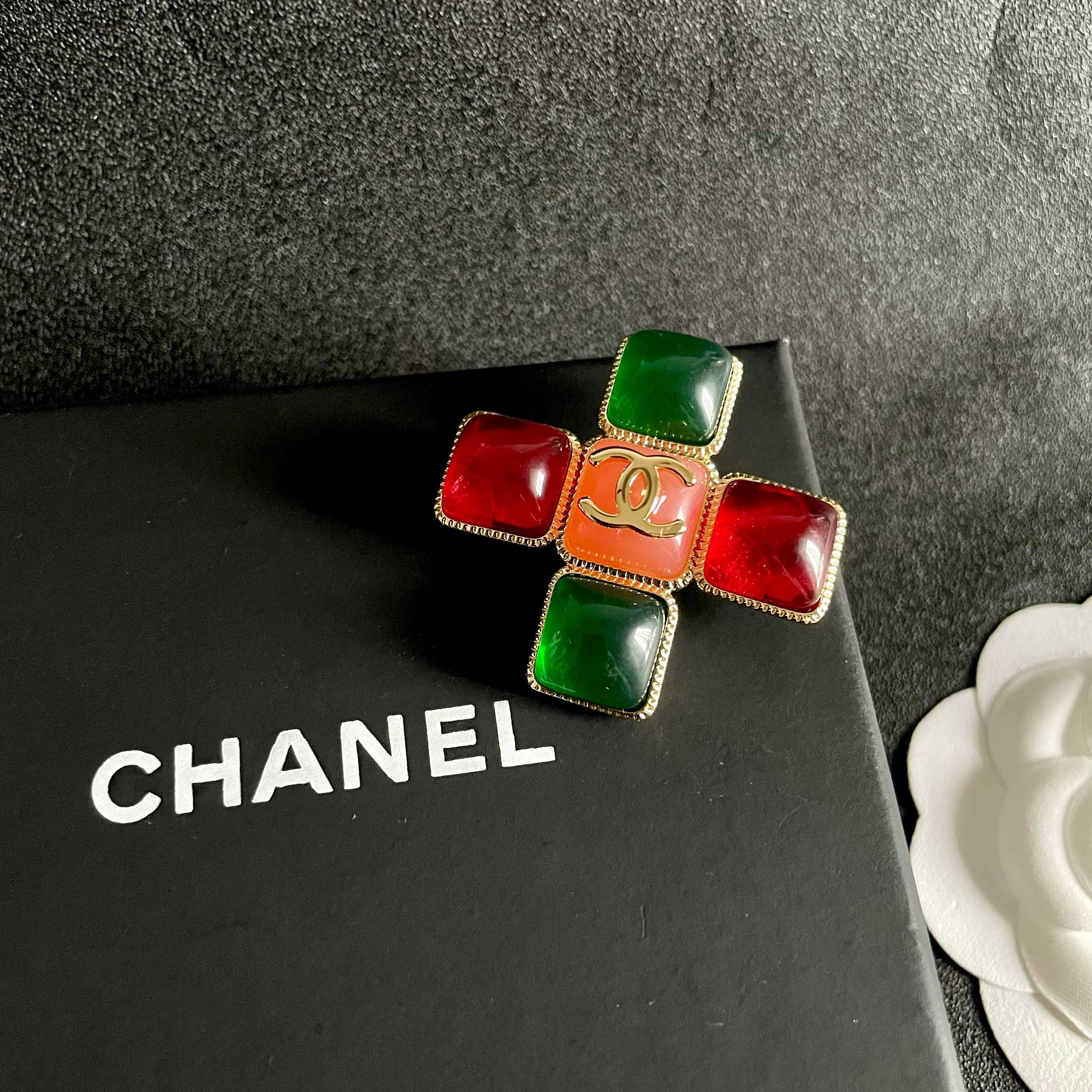 香奈儿 Chanel 传世高定珠宝耳环项链戒指首饰 #367AD492 9