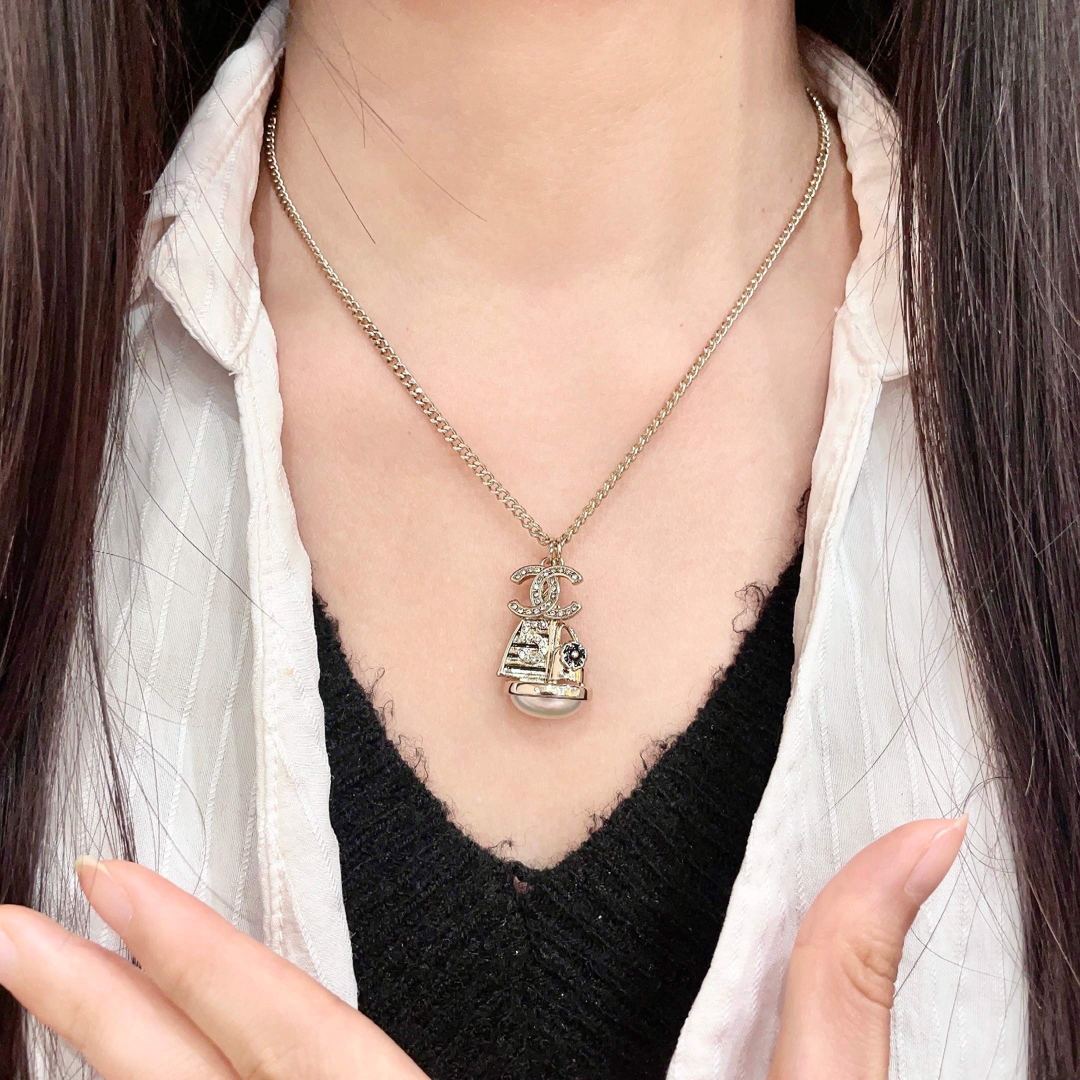 香奈儿 Chanel 高定典藏高定典雅奢华珠宝首饰项链手链戒指 #F043BA63 2