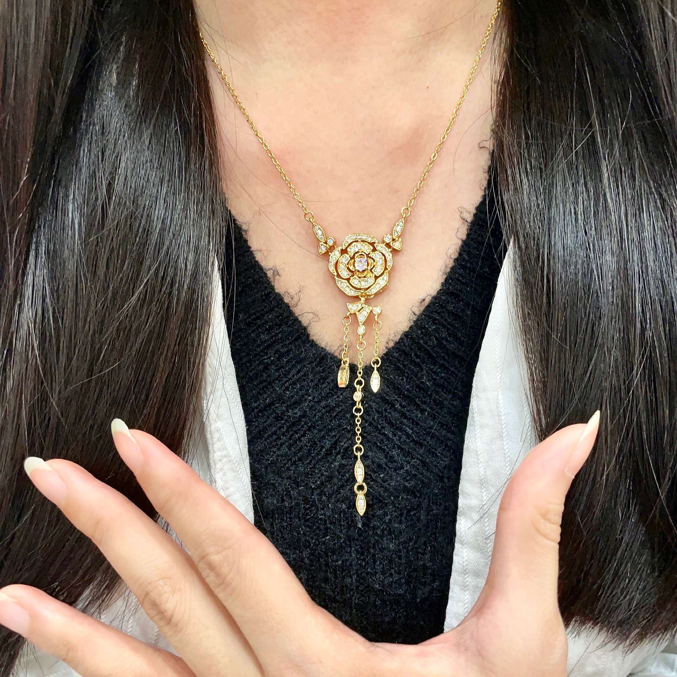 Chanel Chanel香奈儿 中古 双C项链 小香家的款式真心无需多介绍 ，大方，非常显气质