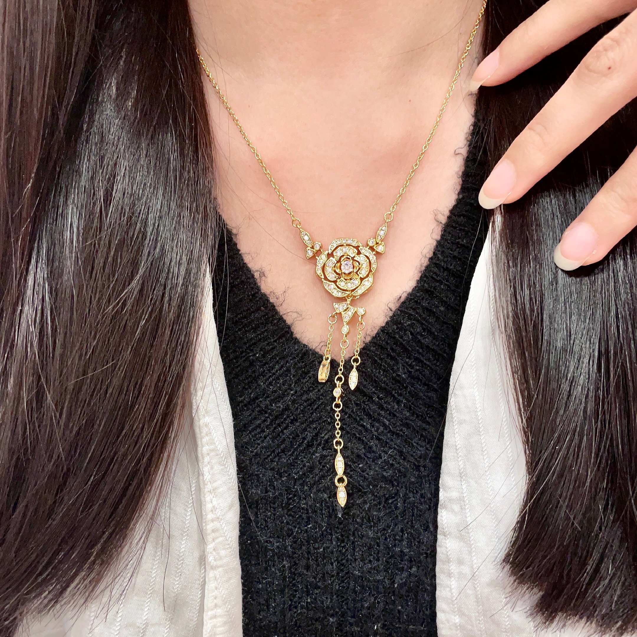 Chanel Chanel香奈儿 中古 双C项链 小香家的款式真心无需多介绍 ，大方，非常显气质
