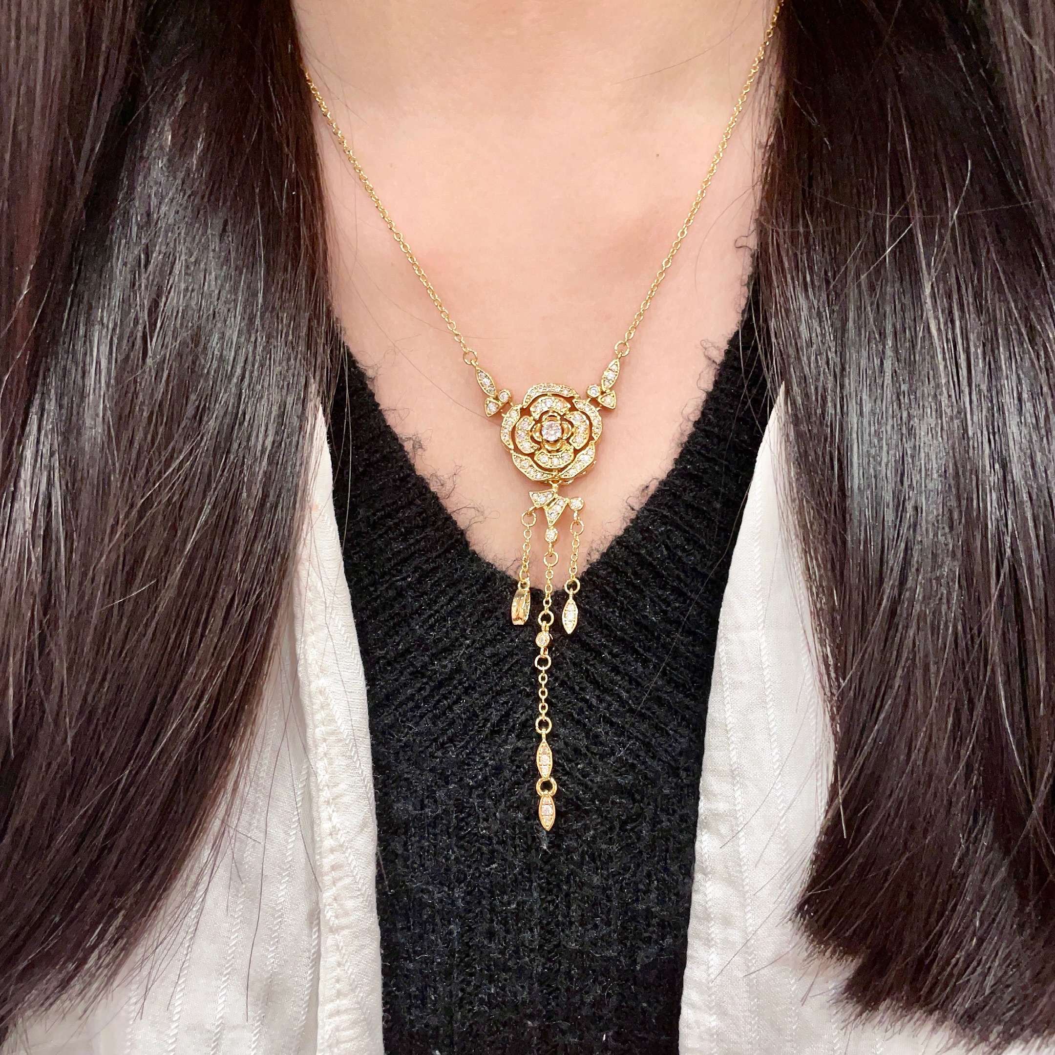 Chanel Chanel香奈儿 中古 双C项链 小香家的款式真心无需多介绍 ，大方，非常显气质