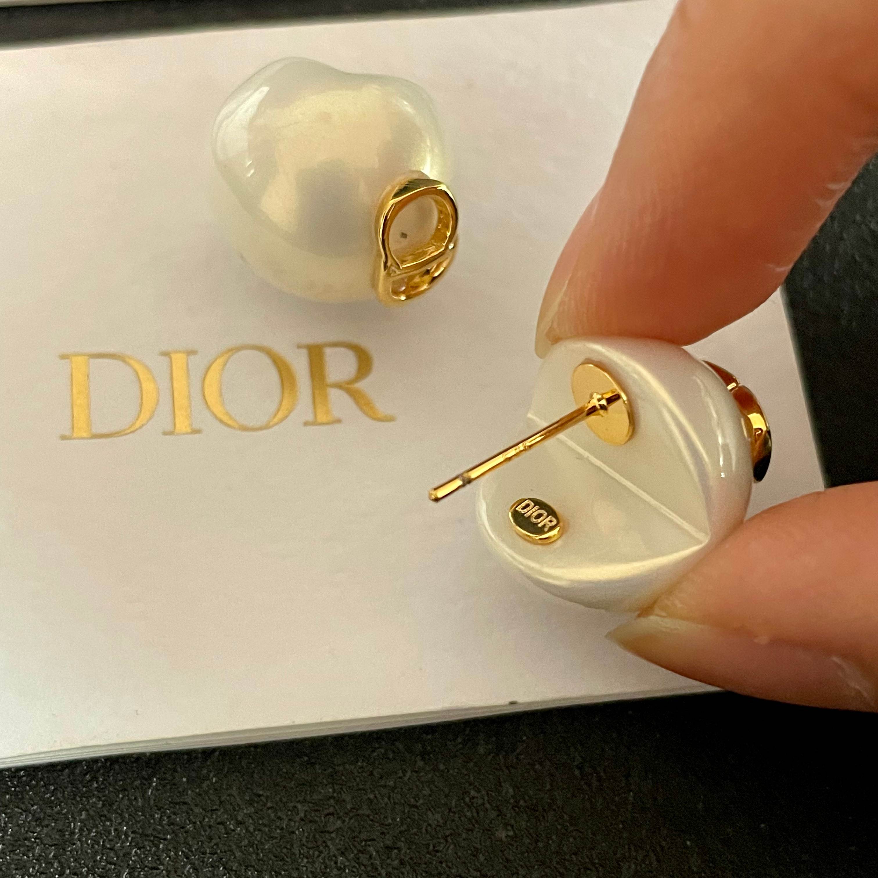 Dior Dior 迪奥 中古 耳环 一致上新 精选 黄铜材质 甜美气质高