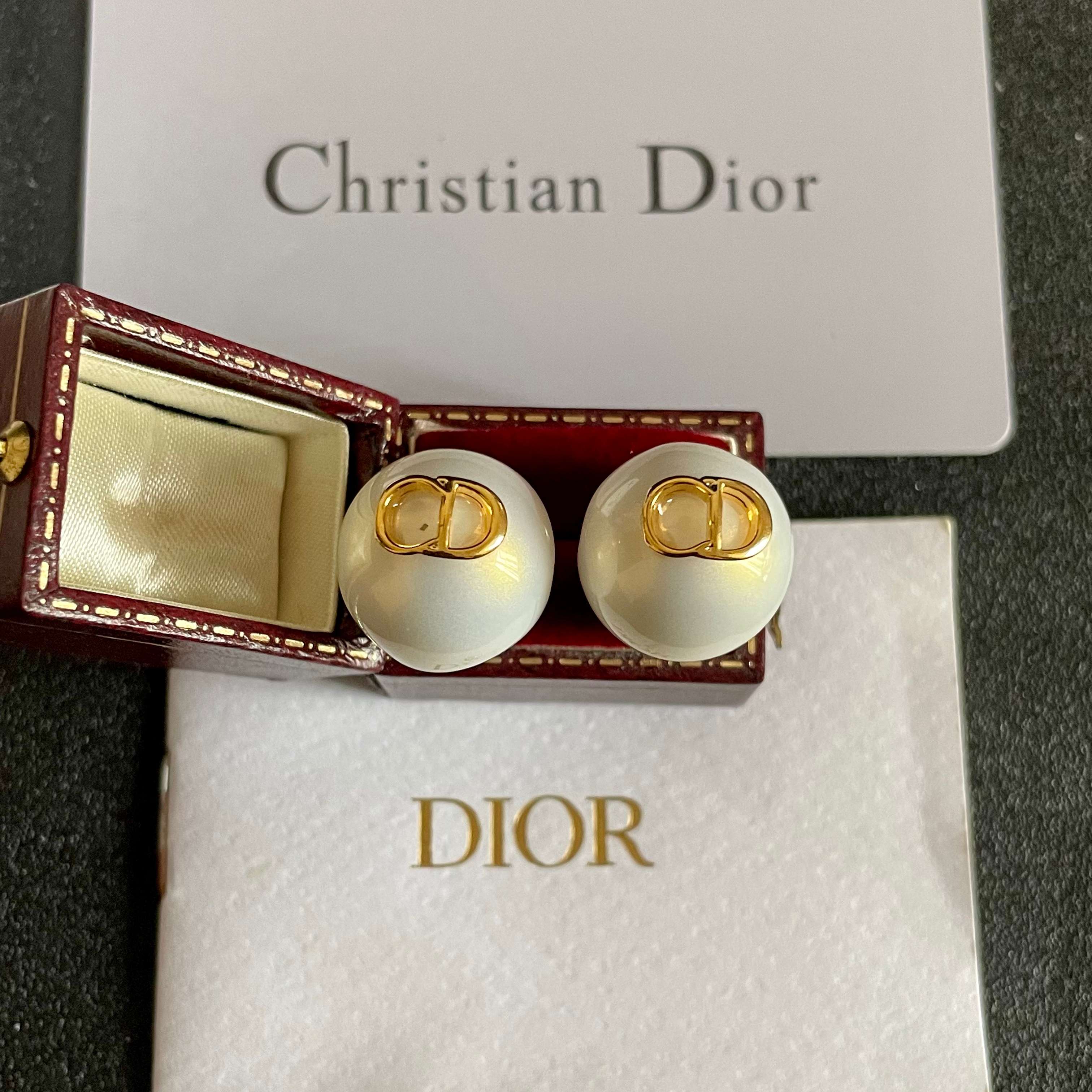 Dior Dior 迪奥 中古 耳环 一致上新 精选 黄铜材质 甜美气质高