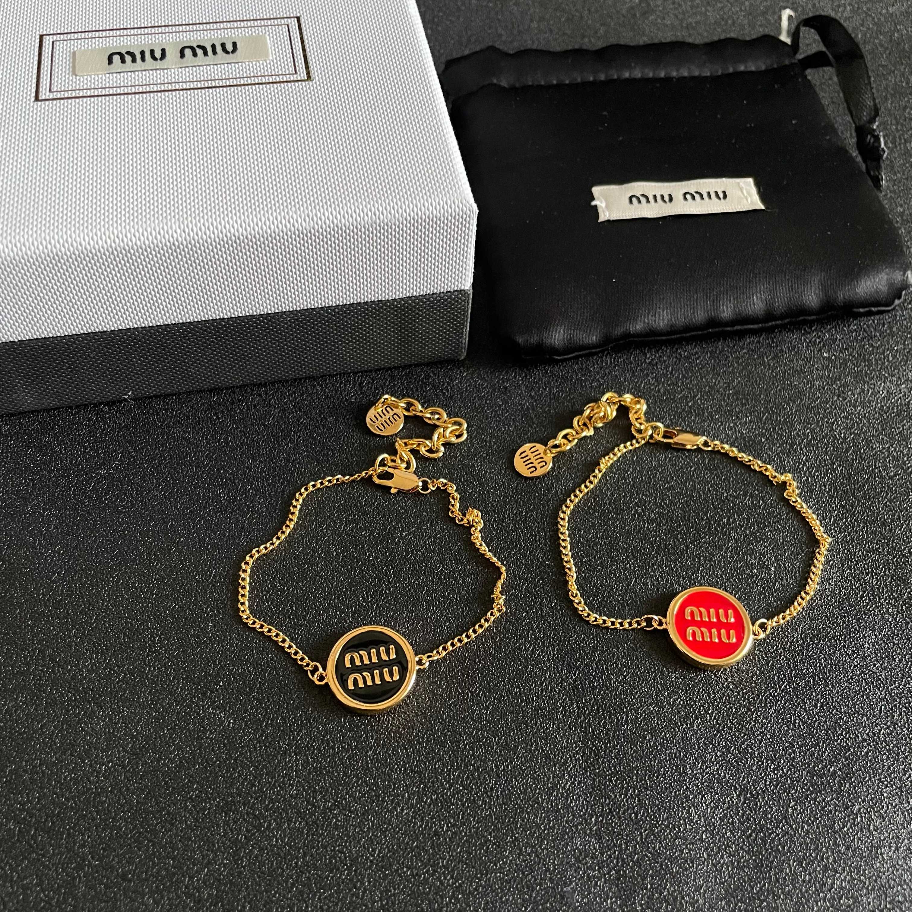 Miu Miu ZP打版 miumiu字母手链