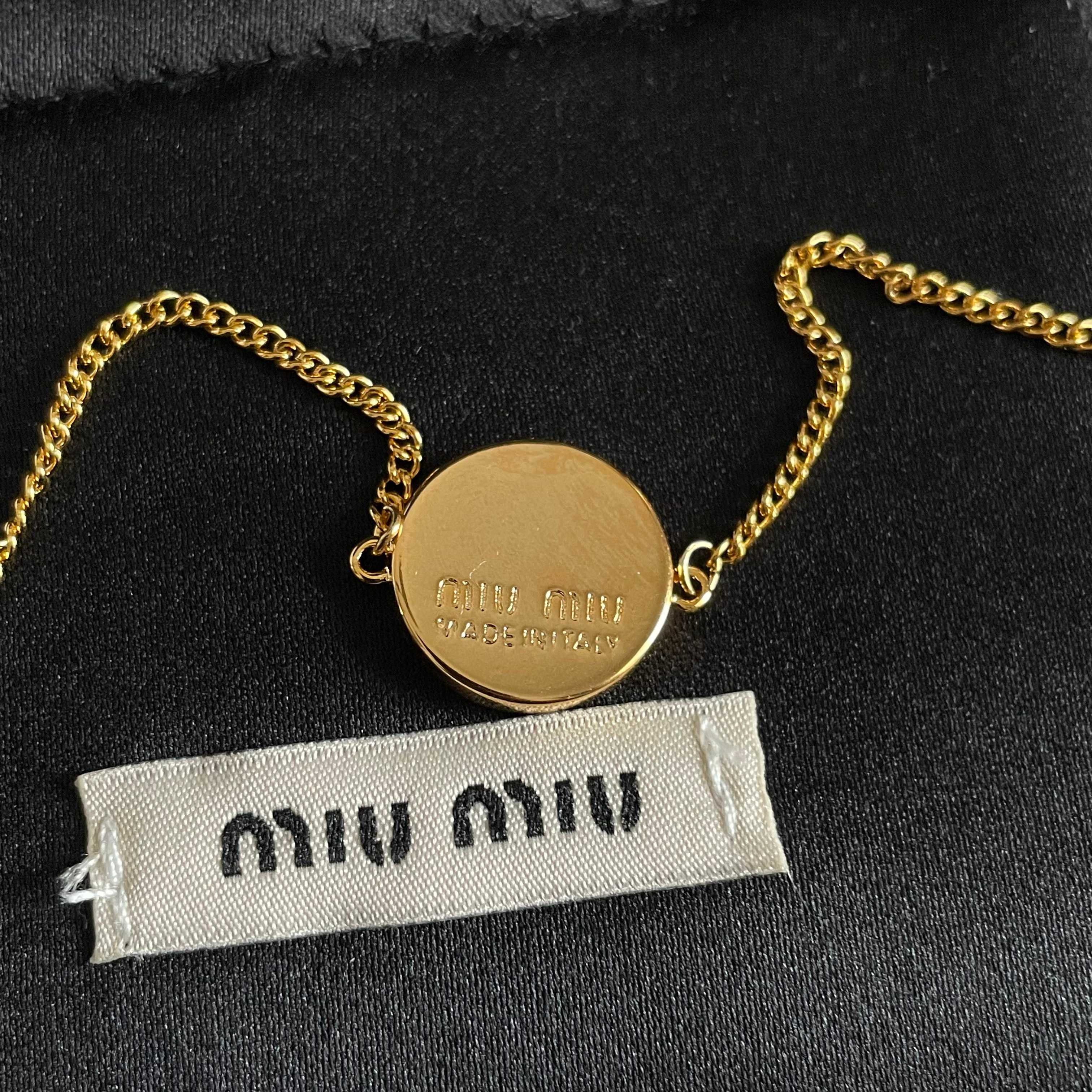 Miu Miu ZP打版 miumiu字母手链