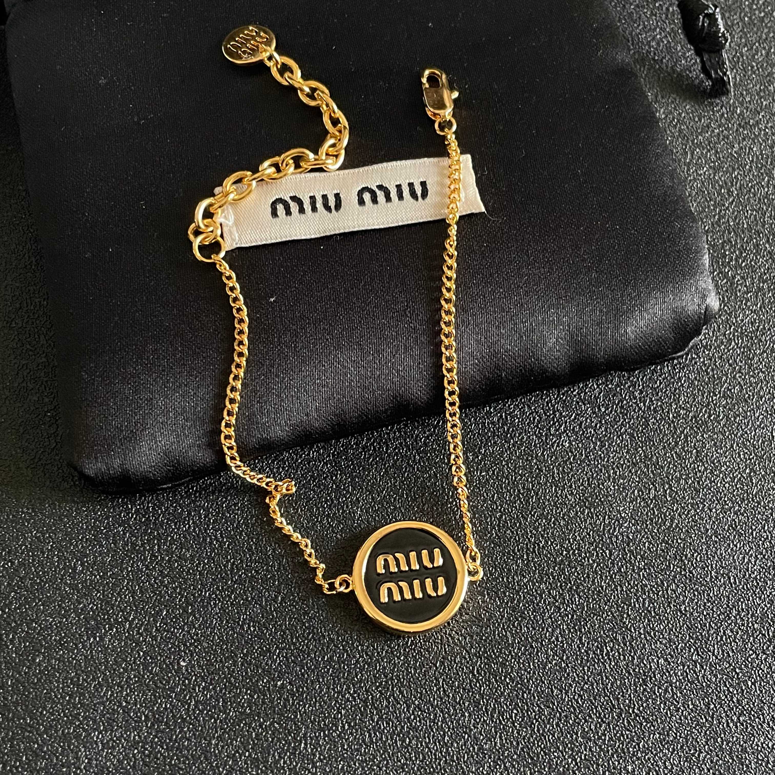 Miu Miu ZP打版 miumiu字母手链