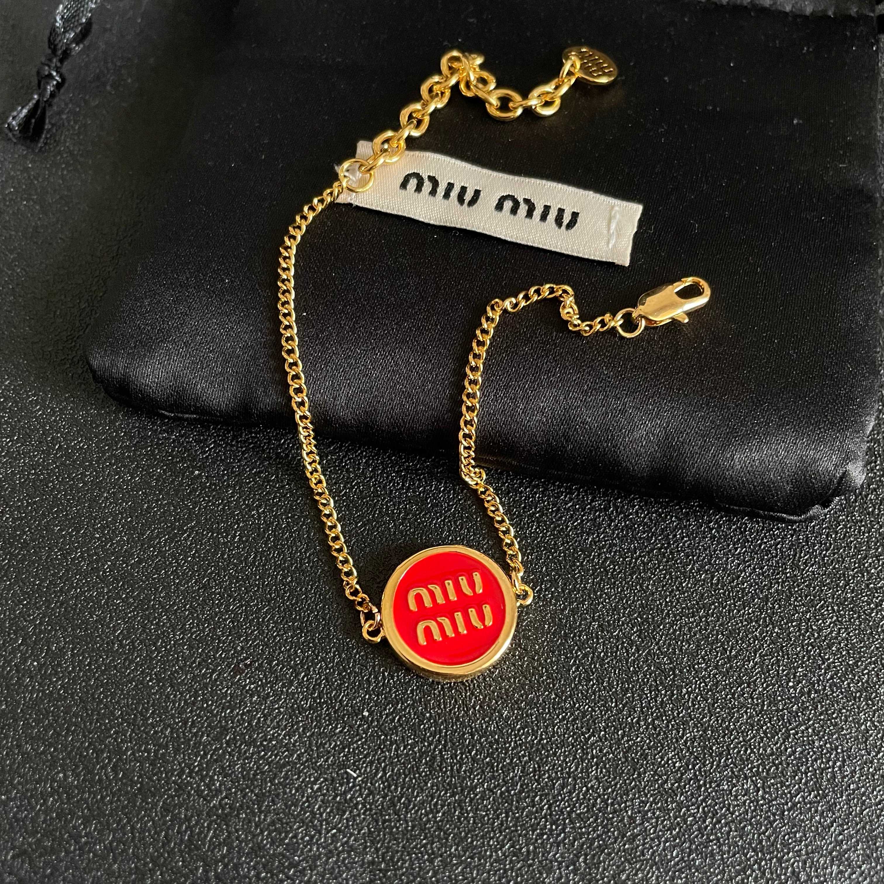 Miu Miu ZP打版 miumiu字母手链