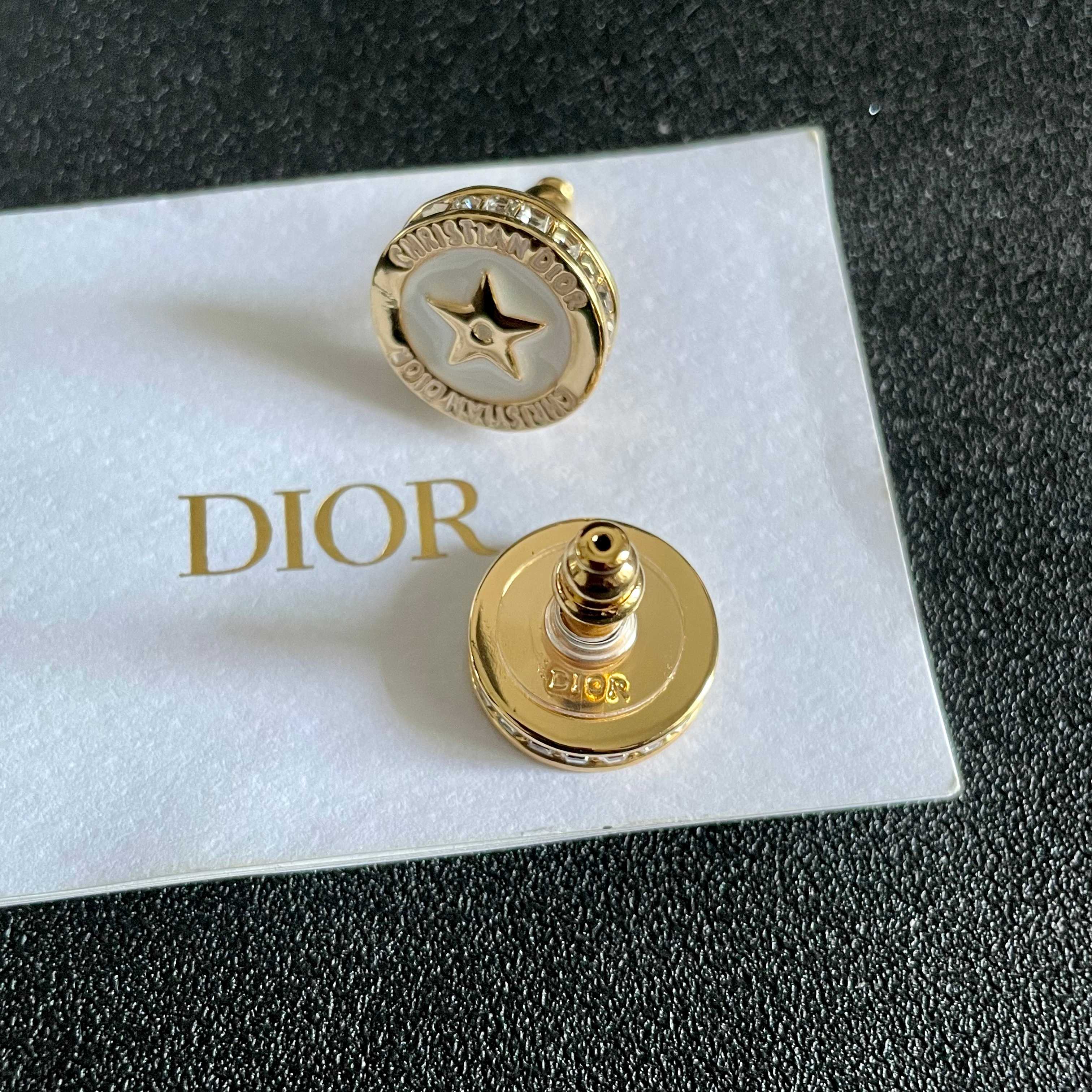 Dior Dior 迪奥 中古 耳环 一致上新 精选 黄铜材质 甜美气质高