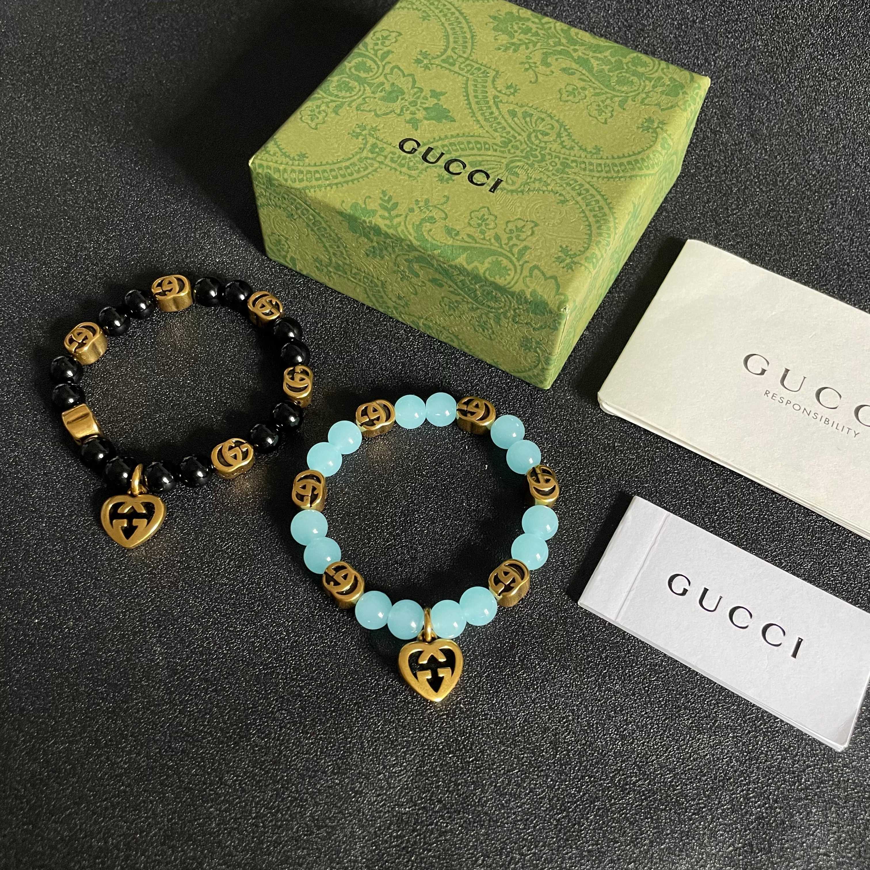 Gucci 新款 古驰Gucci双G字母潮流手链