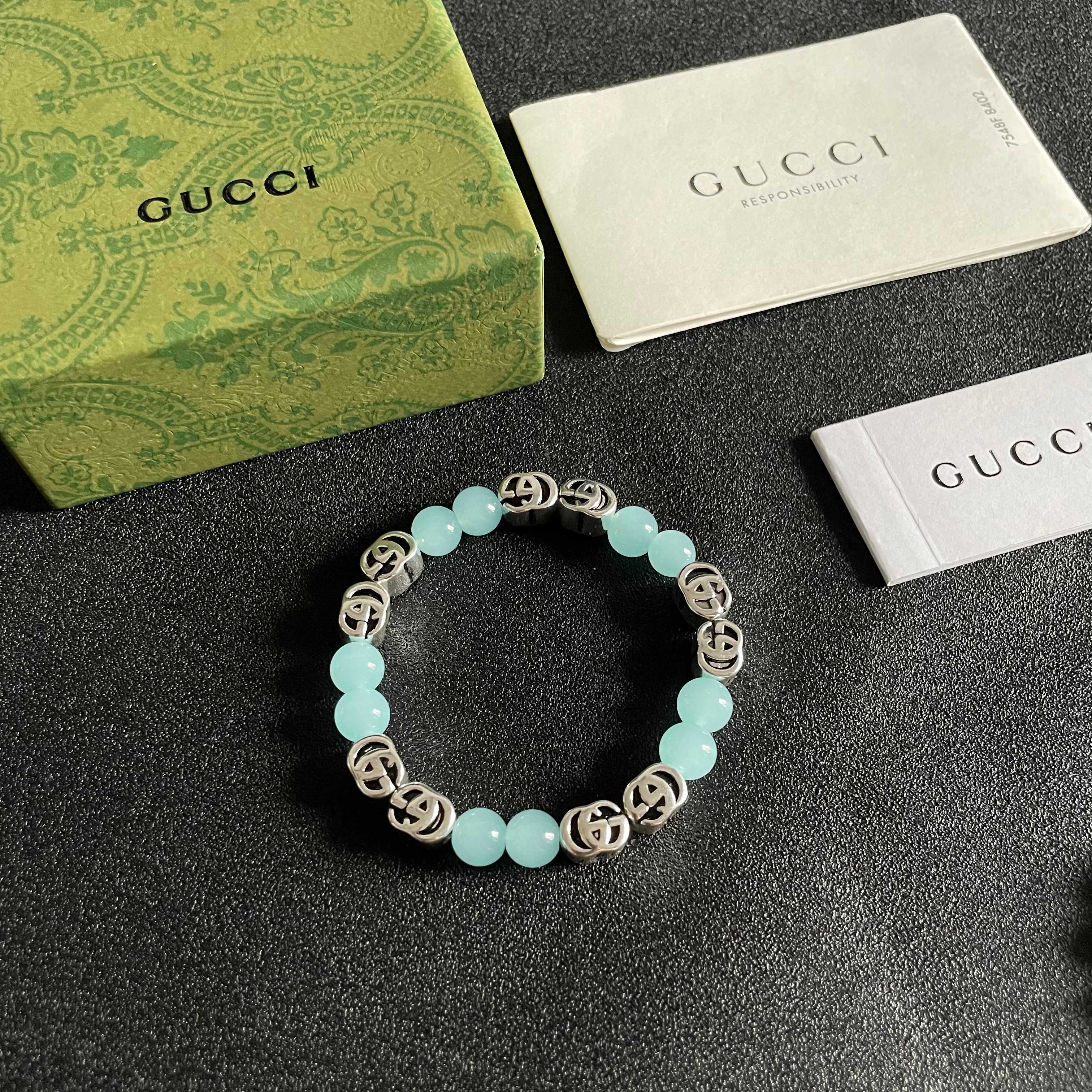 Gucci 新款 古驰Gucci双G字母潮流手链