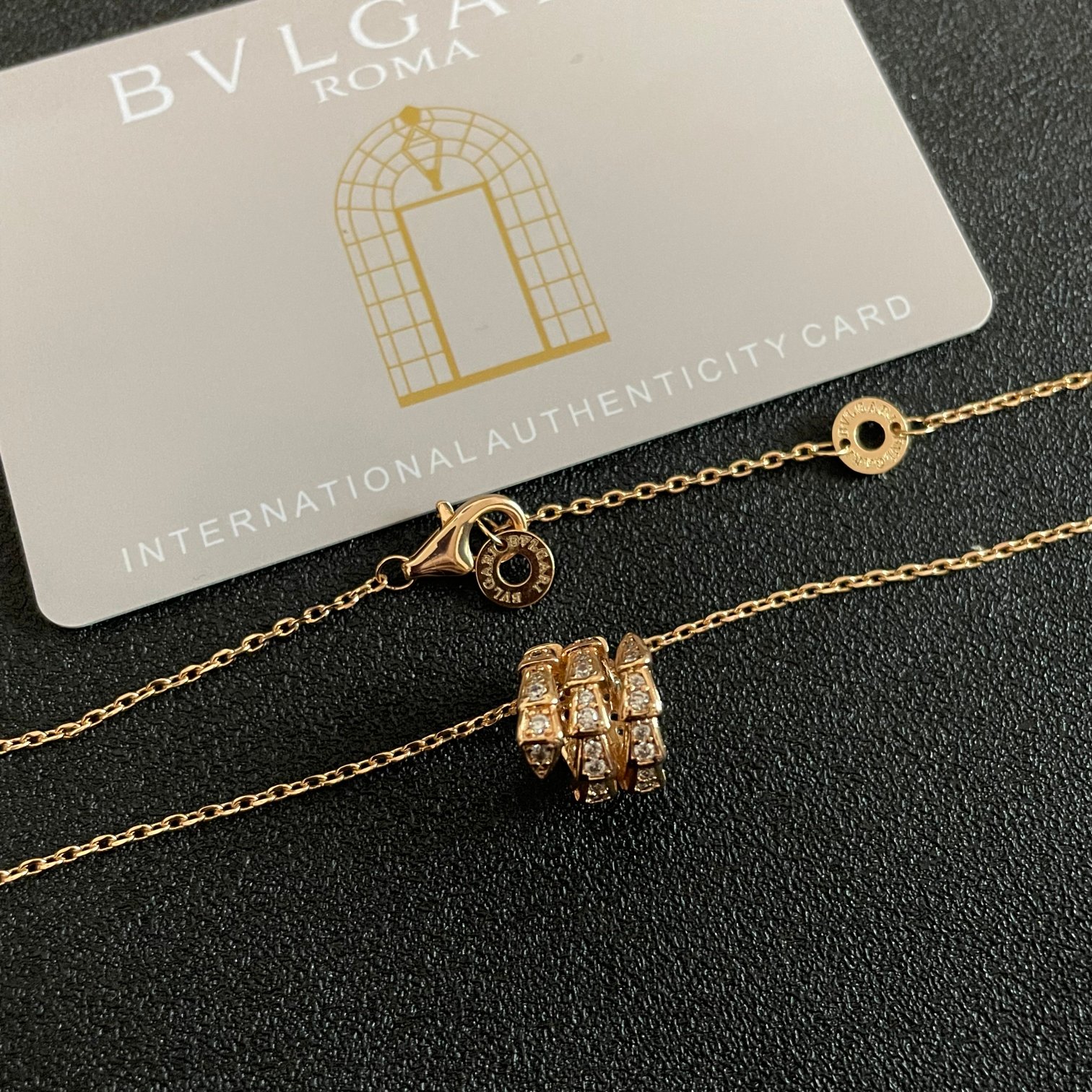 Bvlgari 精工版本 BVLGARI宝格丽蛇项链