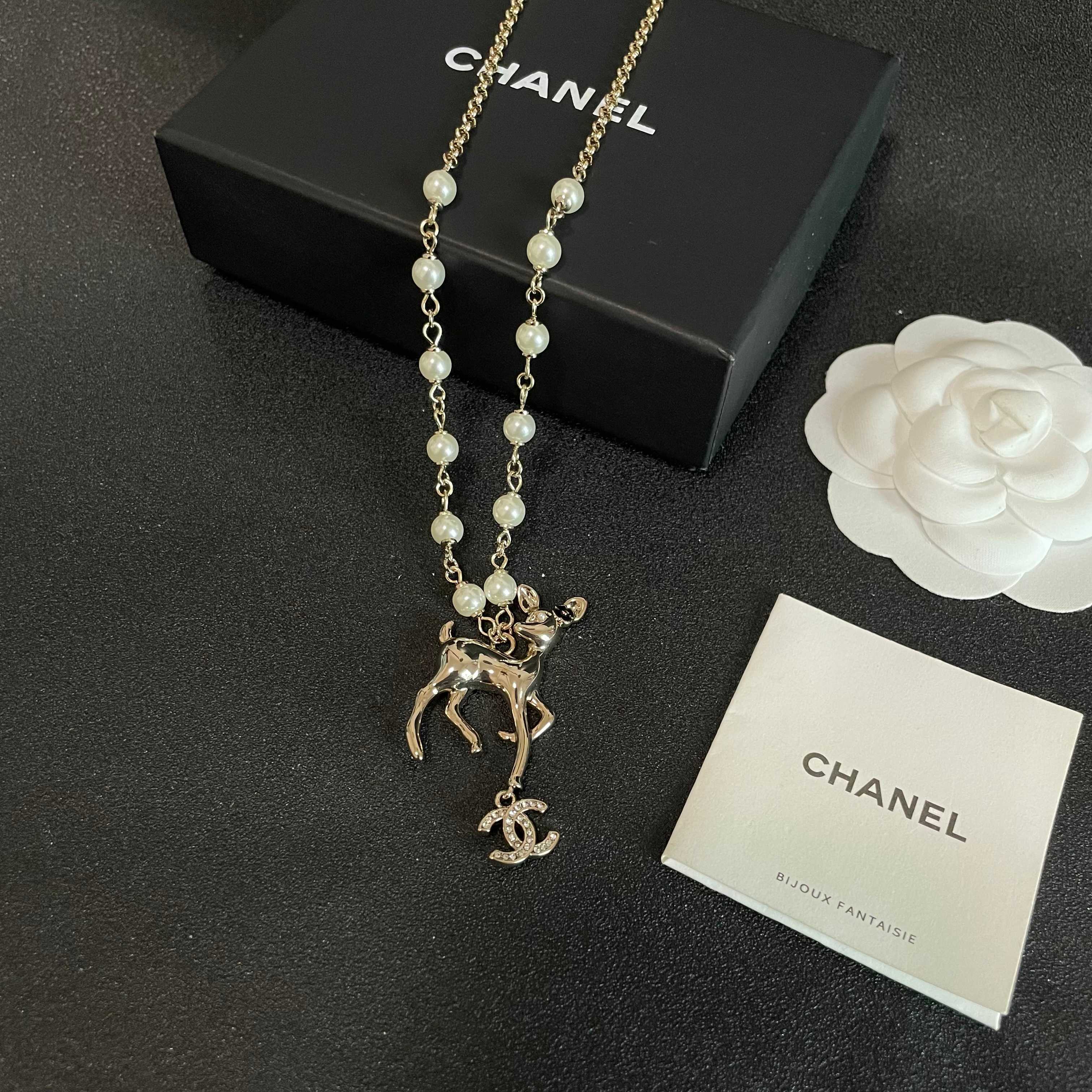Chanel香奈儿 中古 项链👀小香家的款式真心无需多介绍😘🎶每一款都超好看，精致大方，非常显气质.