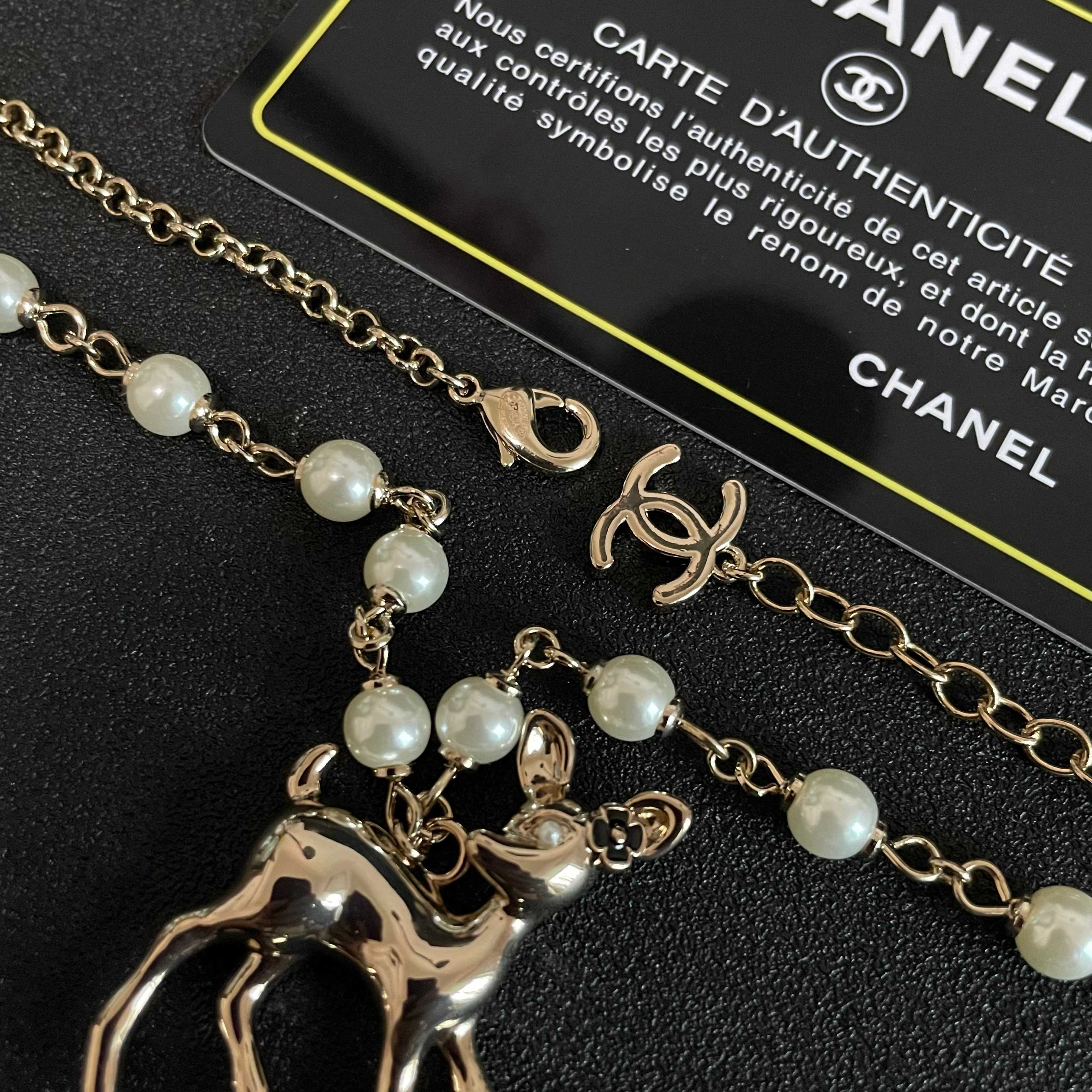 Chanel香奈儿 中古 项链👀小香家的款式真心无需多介绍😘🎶每一款都超好看，精致大方，非常显气质.