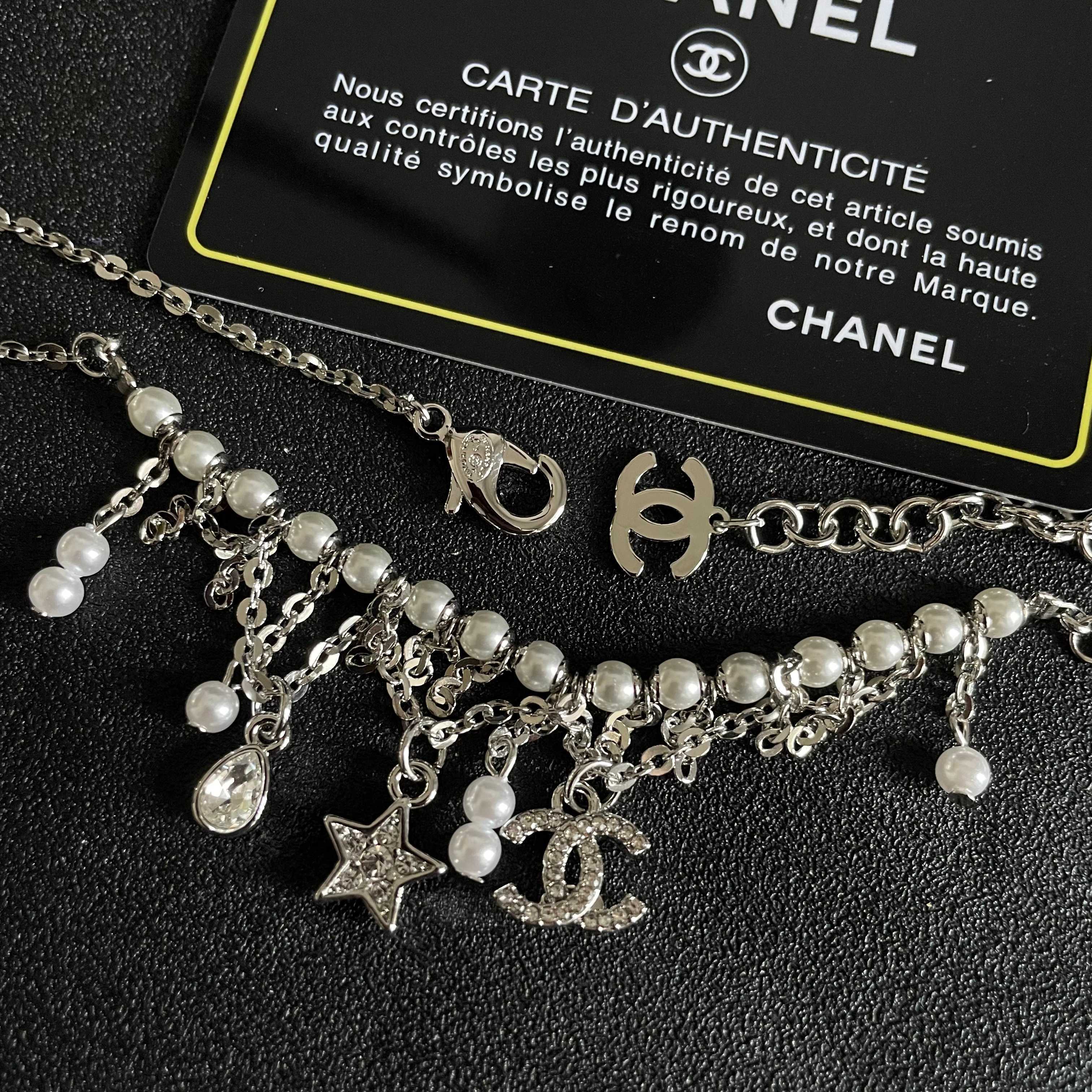 Chanel香奈儿 中古 项链👀小香家的款式真心无需多介绍😘🎶每一款都超好看，精致大方，非常显气质.