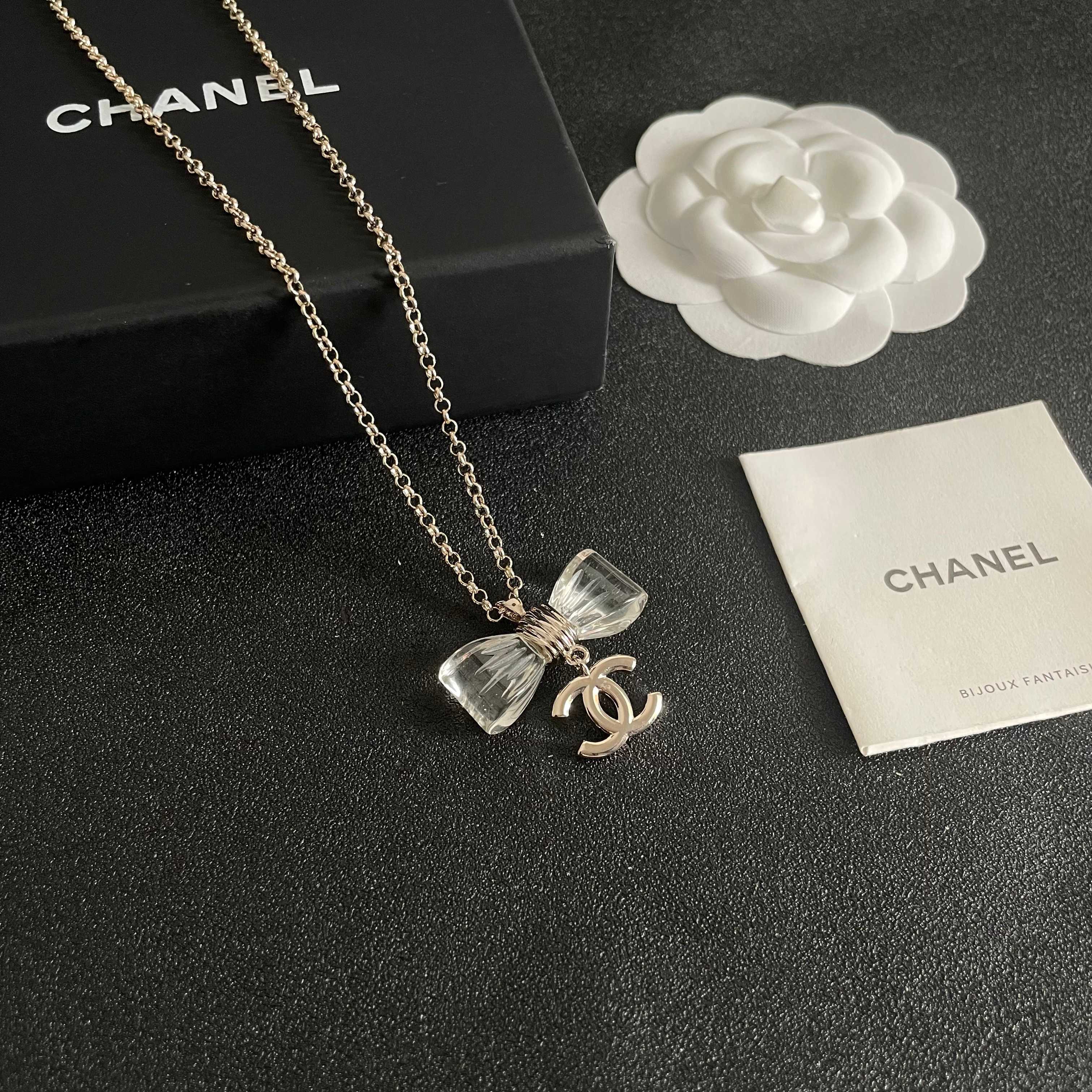Chanel香奈儿 中古 项链👀小香家的款式真心无需多介绍😘🎶每一款都超好看，精致大方，非常显气质