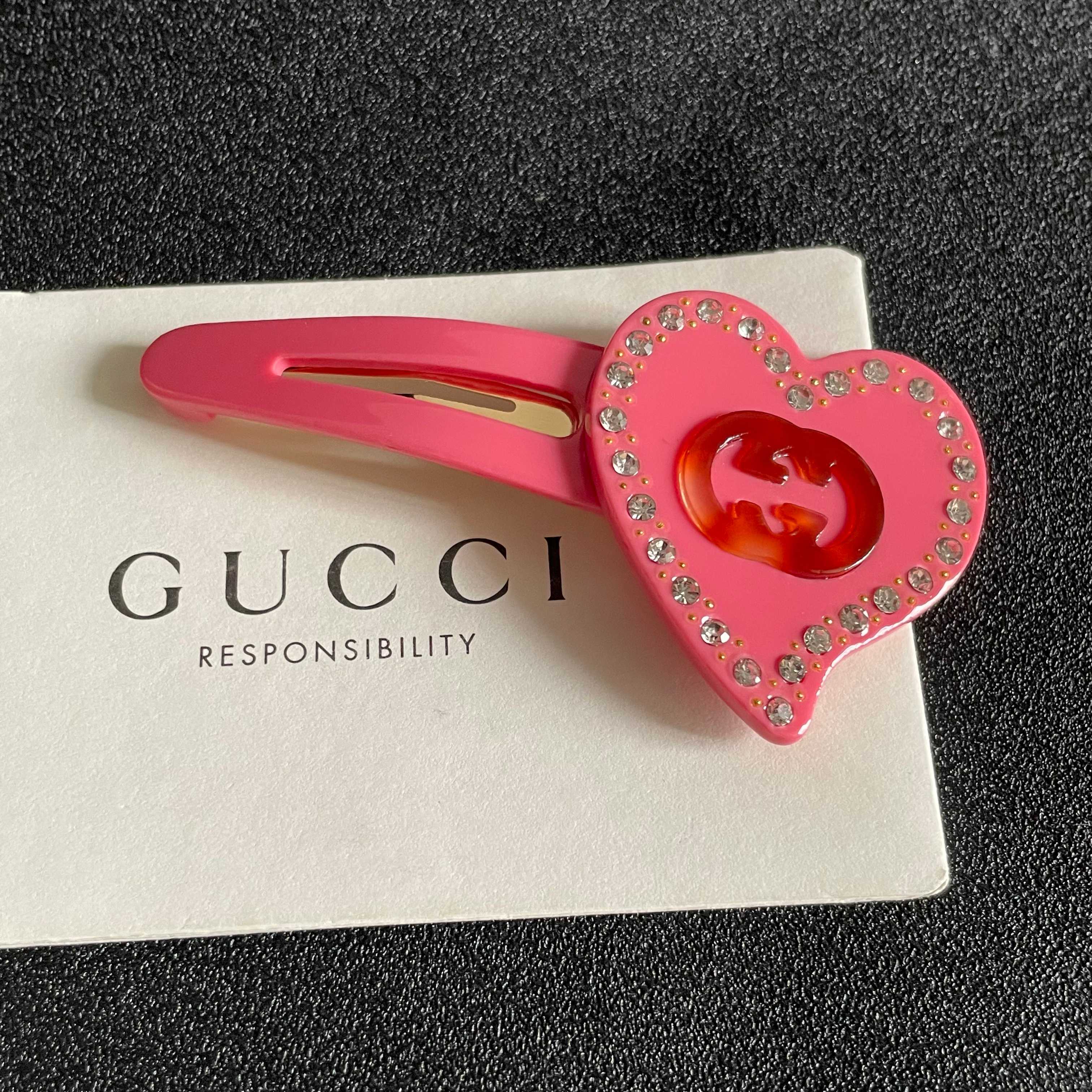 新品发夹  ❣❣P🛍古驰🛍新款发夹火爆来袭🤑🤑🛍🎀同步专柜正品开模‼质感媲美原单👍做工精致无可挑剔👏代购