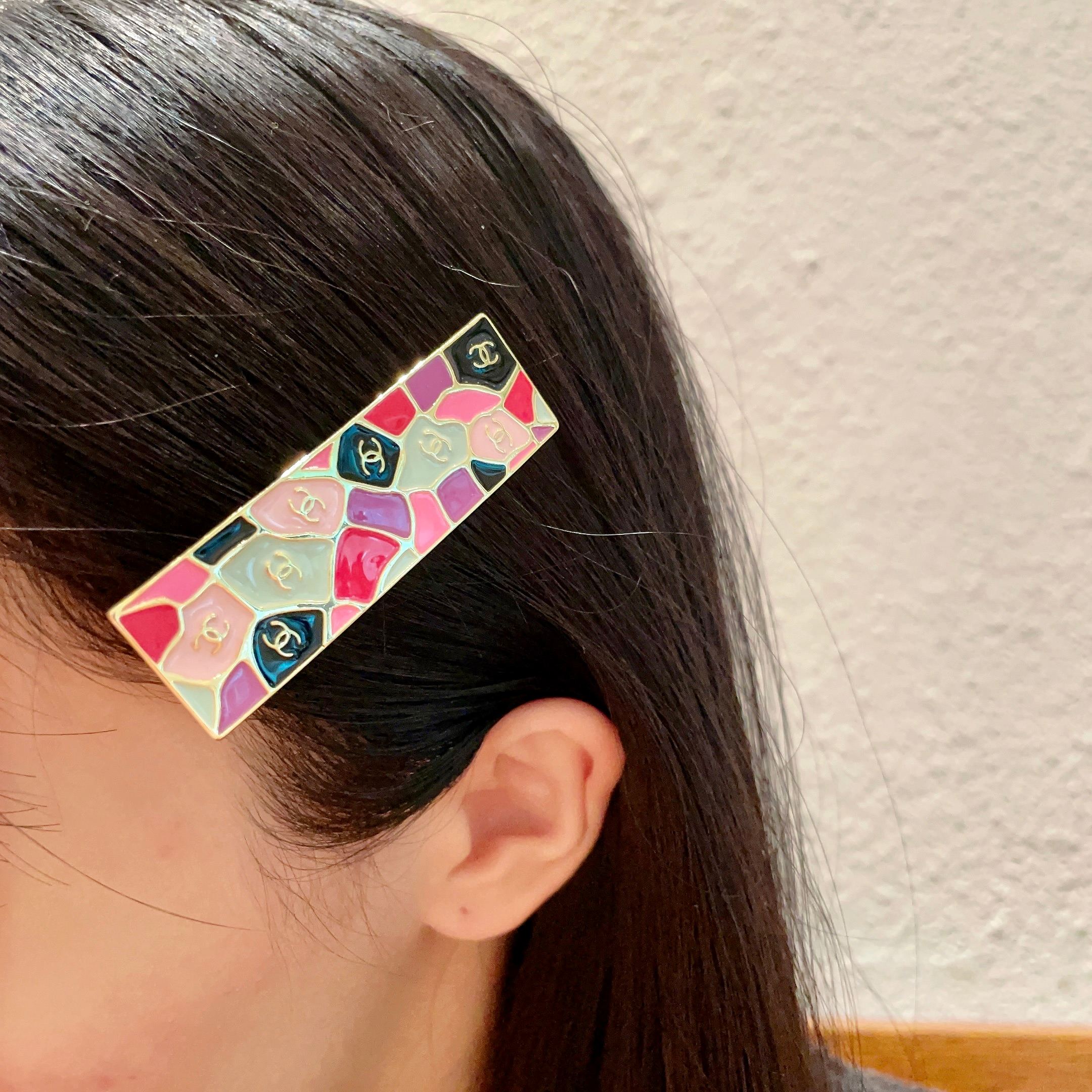 🛍小香发夹热销款火爆上新❣🛍同步专柜‼独家高端品质实拍图‼代购级别‼做工精致细腻👍重工版本😎超级仙女唯美